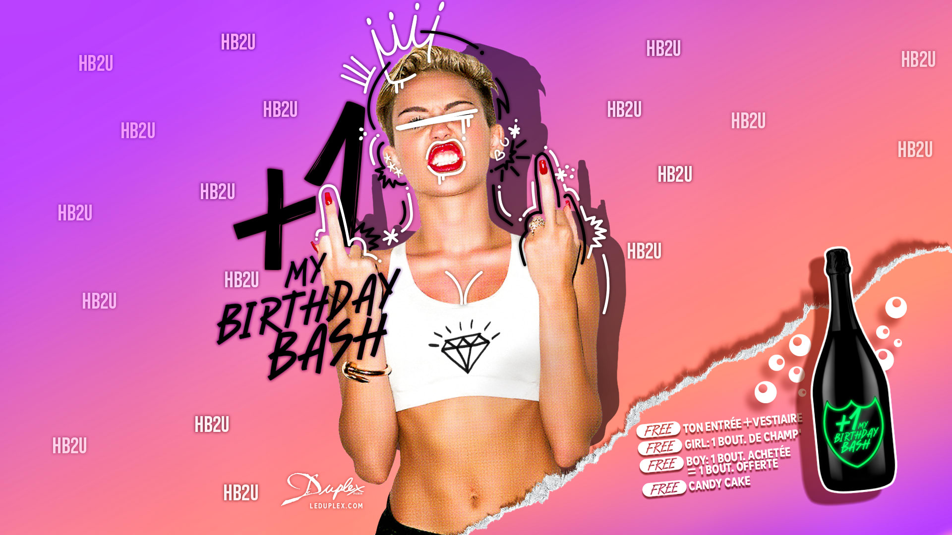 +1 My Birthday Bash ! 05.10 Cover
