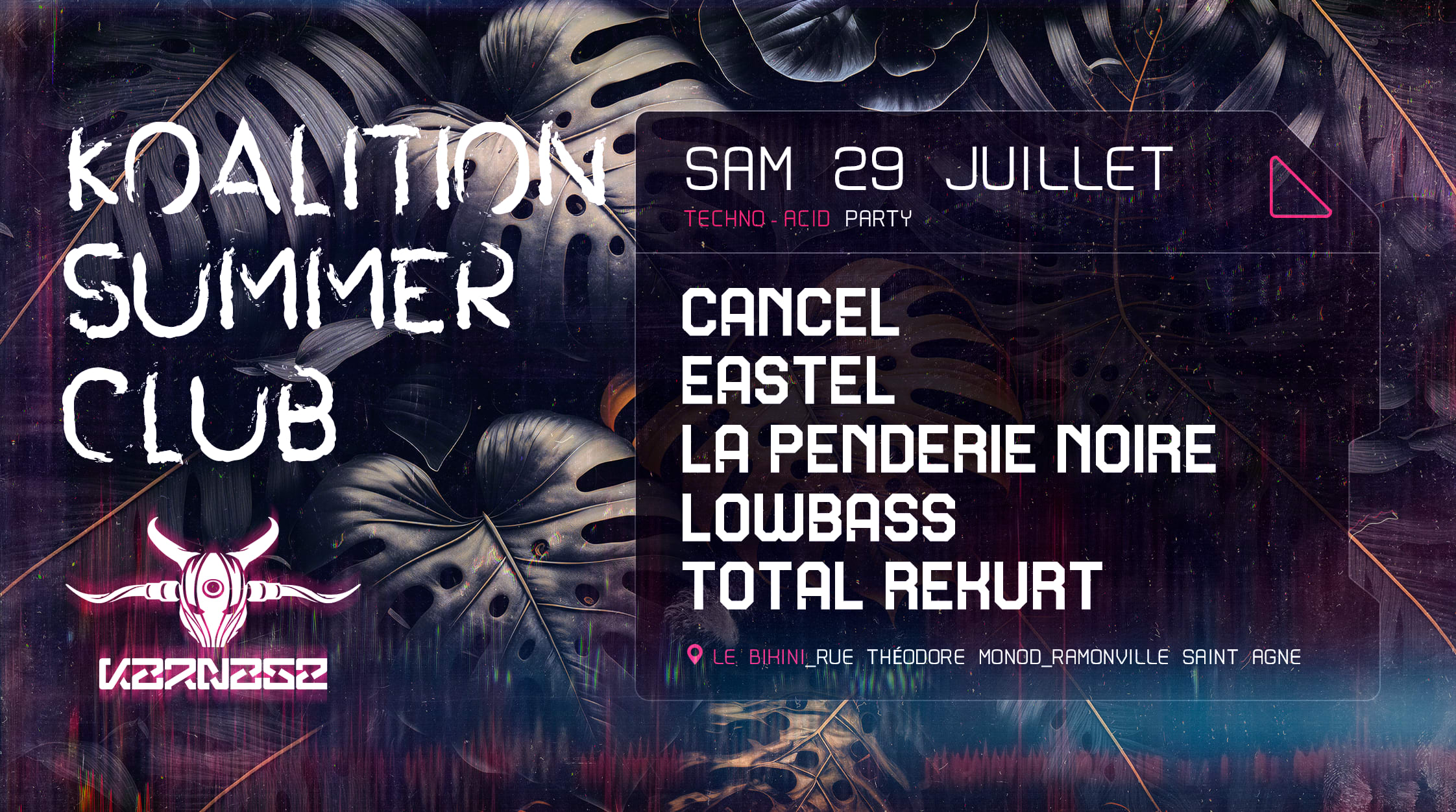 Koalition Summer Club W/Cancel, Eastel, La Penderie Noire... Cover