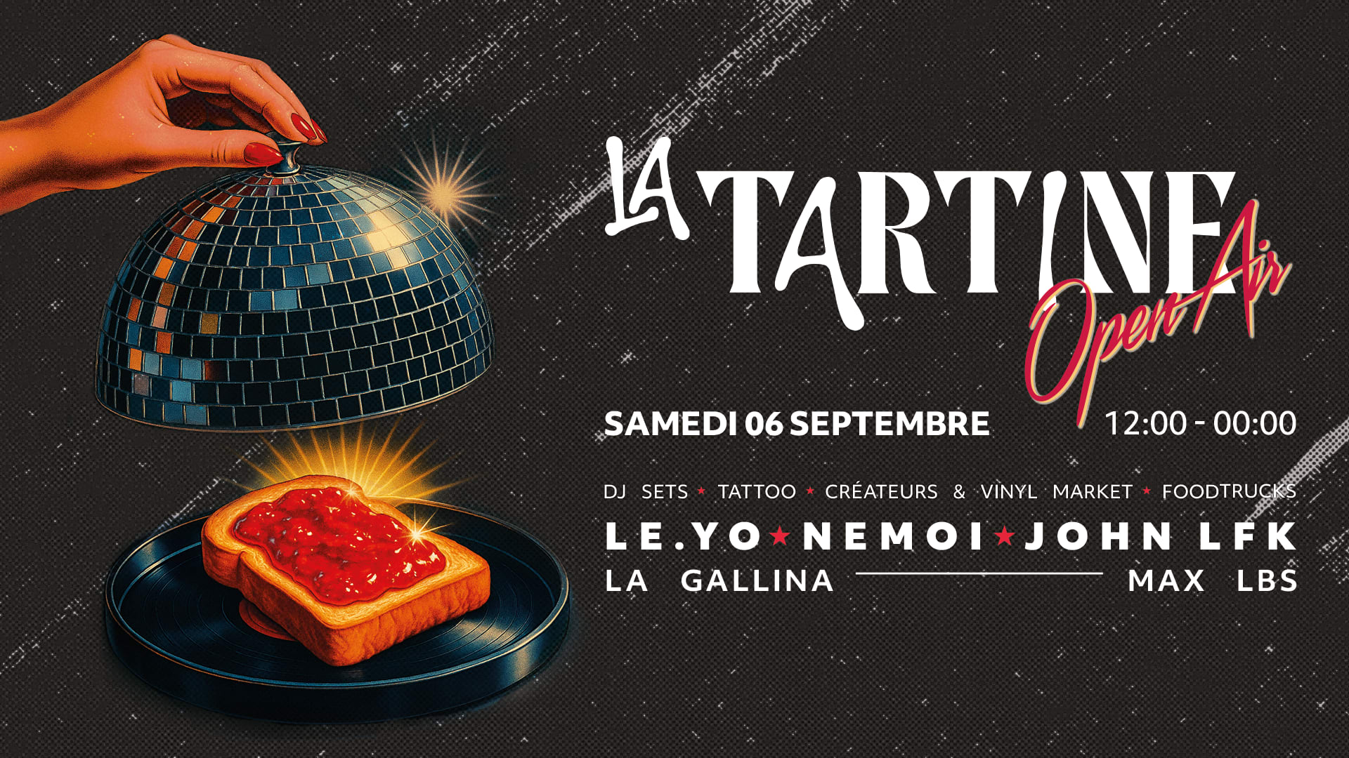 La Tartine - Open Air Cover