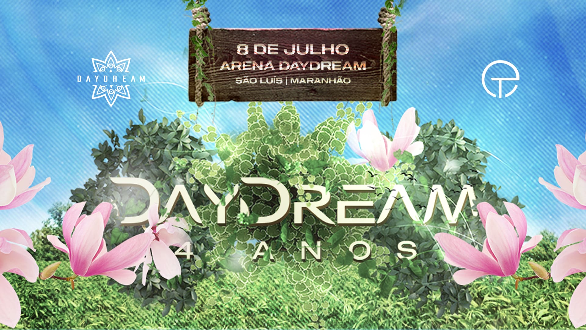 Daydream 4 Anos - Vegas Em São Luís Cover