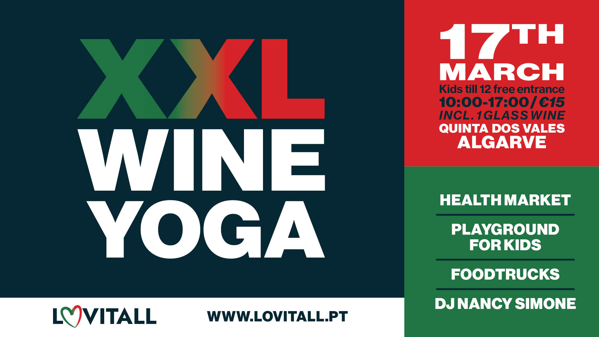 Xxl Wine Yoga - Health Event Cover