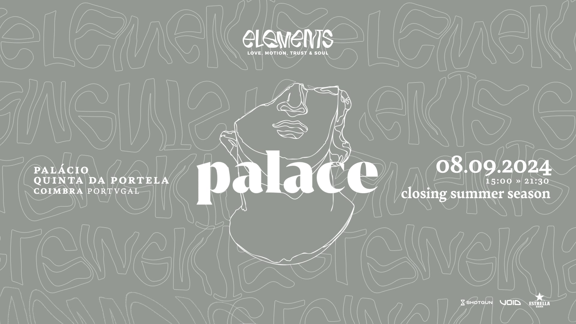 Elements Presents Palace - Closing Summer Season Cover