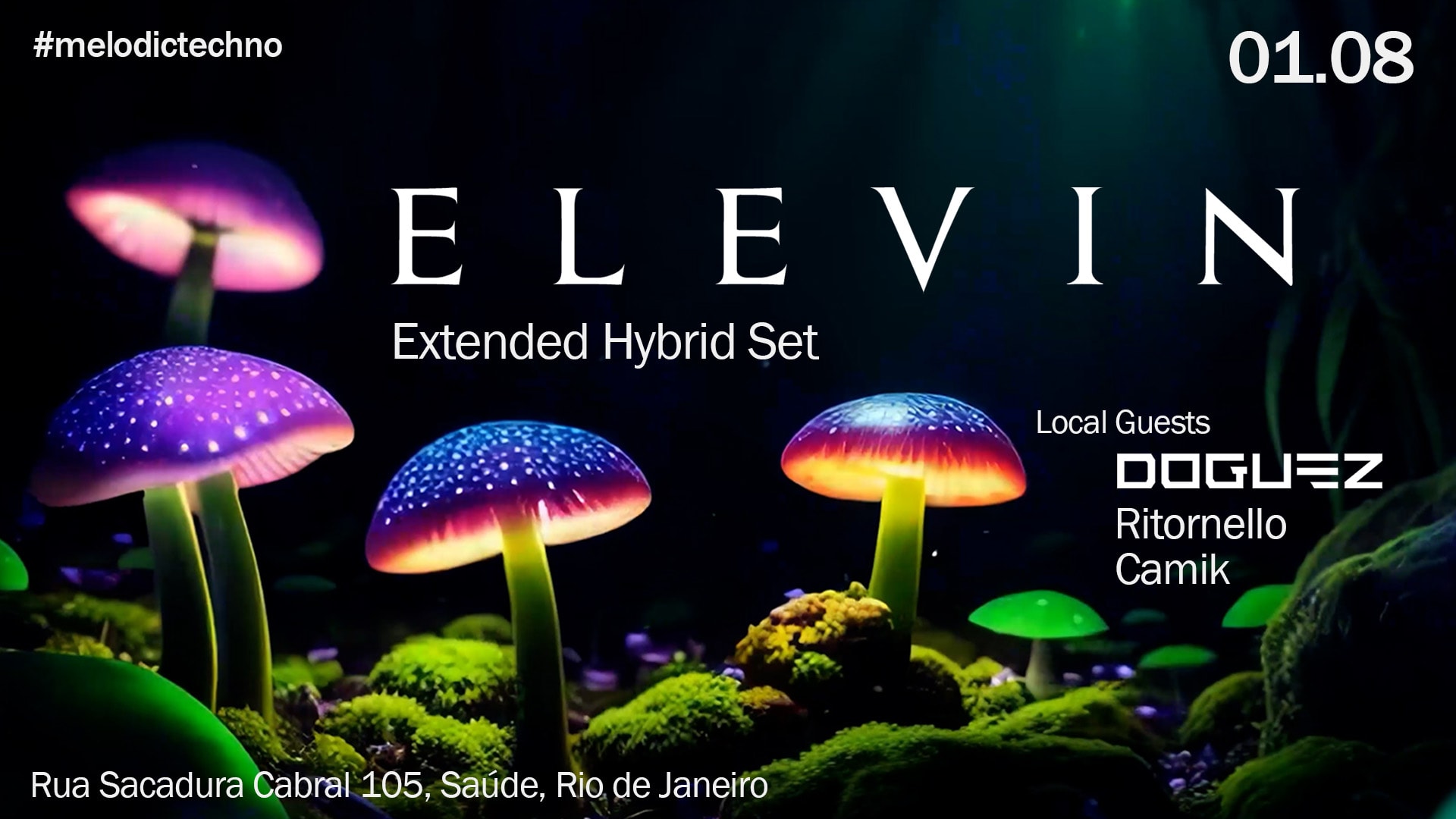 Elevin | Extended Melodic Techno Hybrid Set Cover