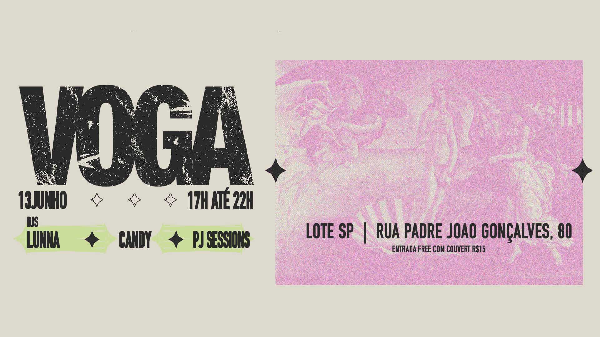 Voga No Lote Cover