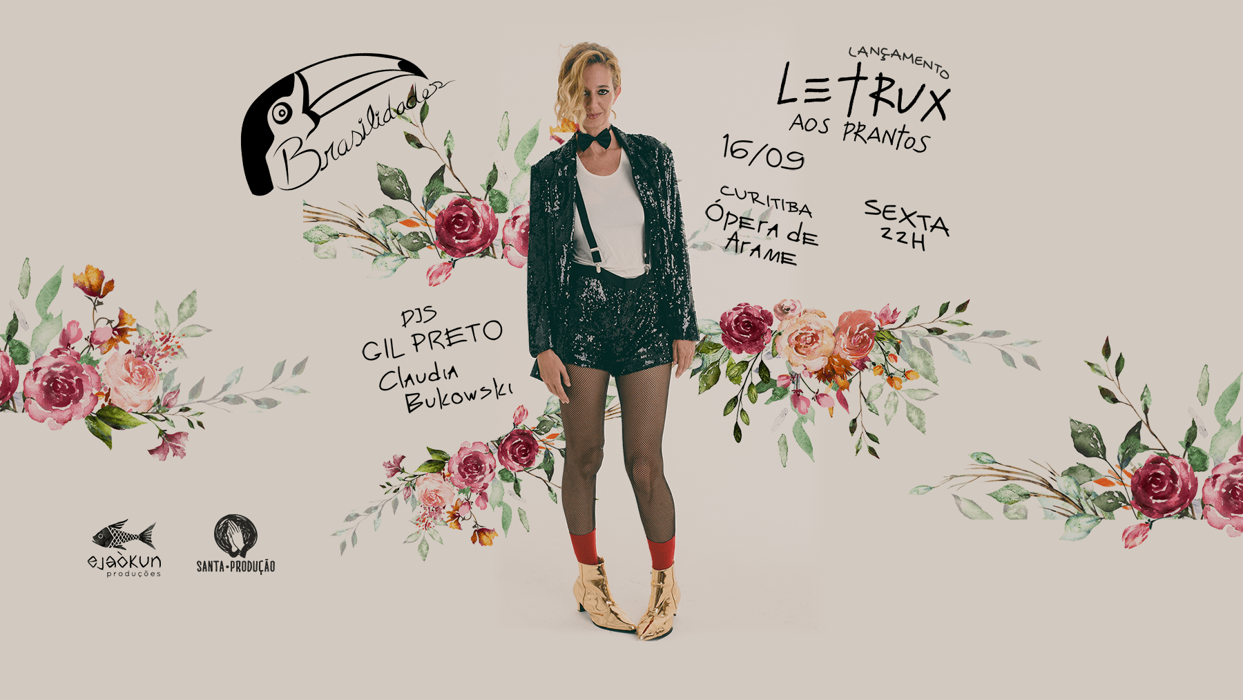 Brasilidades & Letrux: Lançamento Aos Prantos Cover