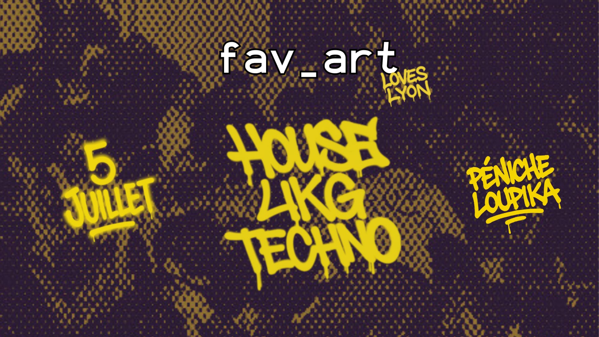Fav_Art @Loupika : House - Ukg- Techno Cover