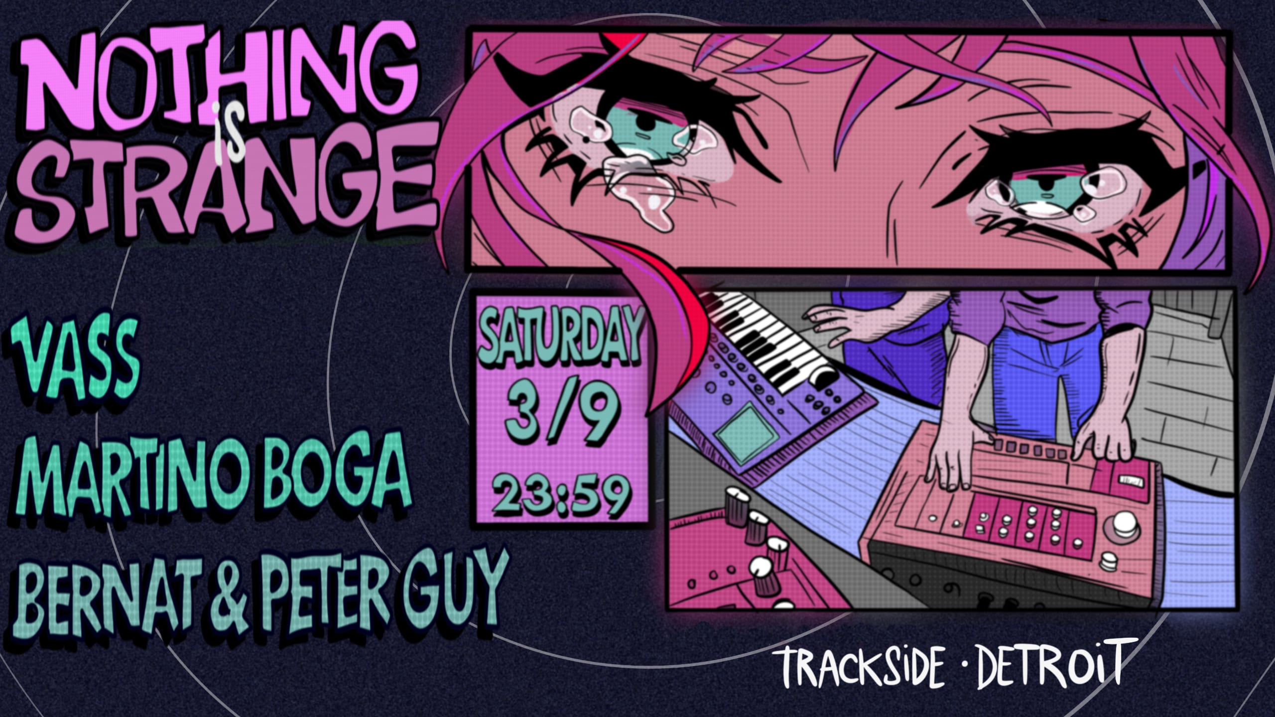 Nothing Is Strange: Vass + Martino Boga Cover