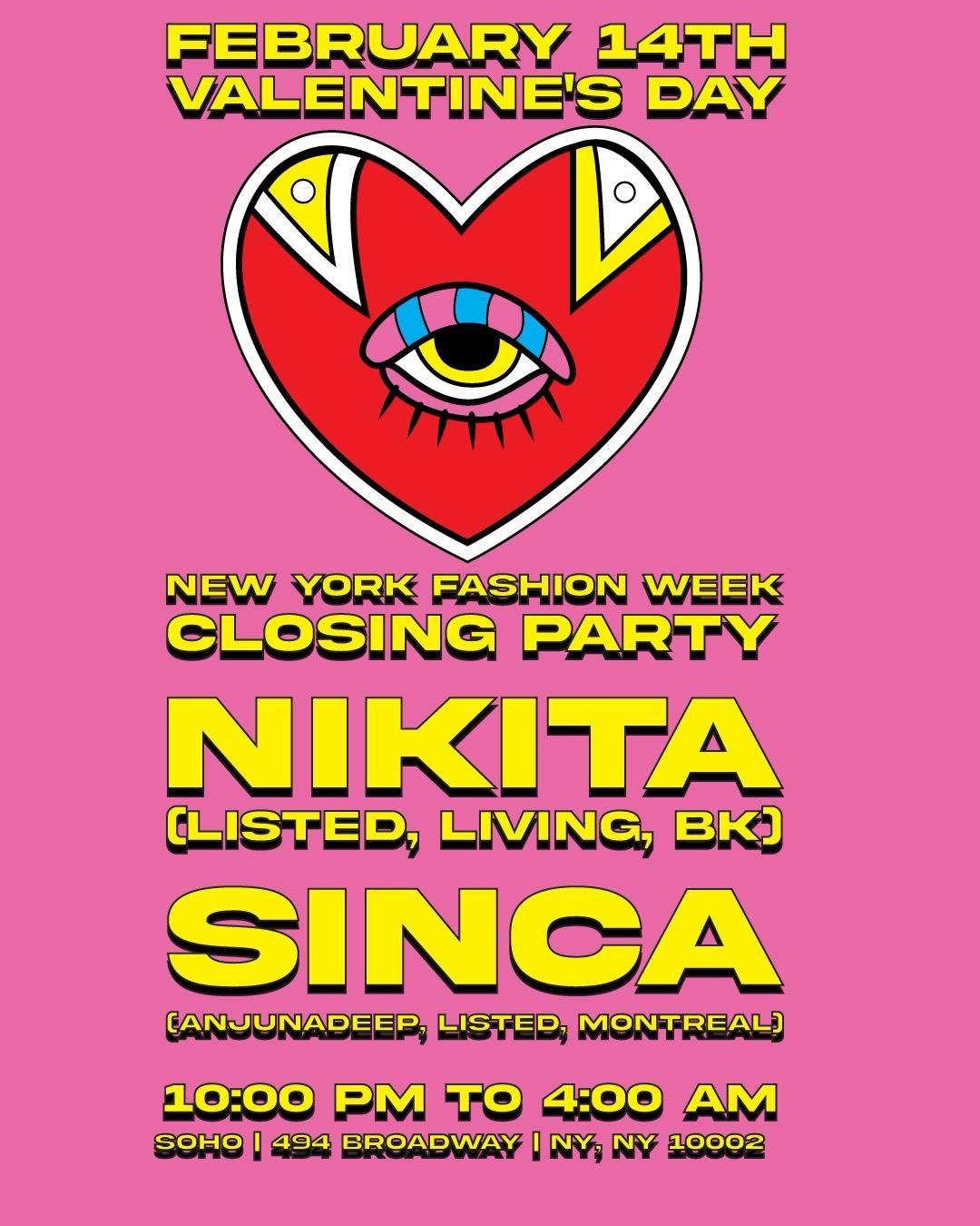Valentine's Fashion Week Closing Party Cover