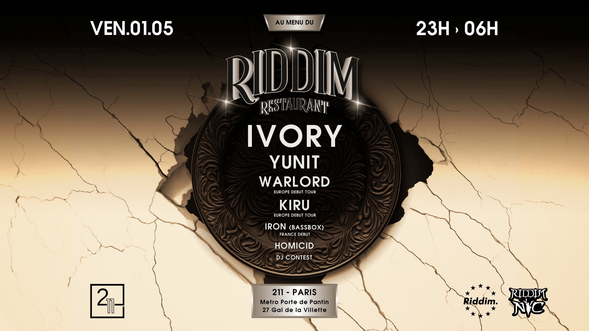 Riddim Restaurant #7 Cover