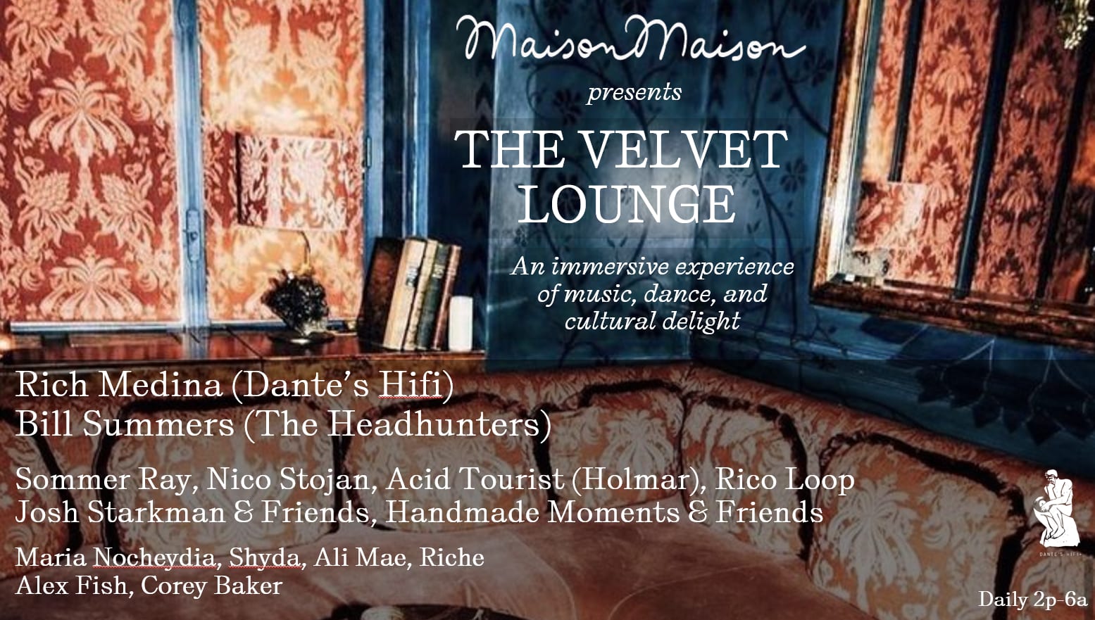 The Velvet Lounge - Opening Night Cover