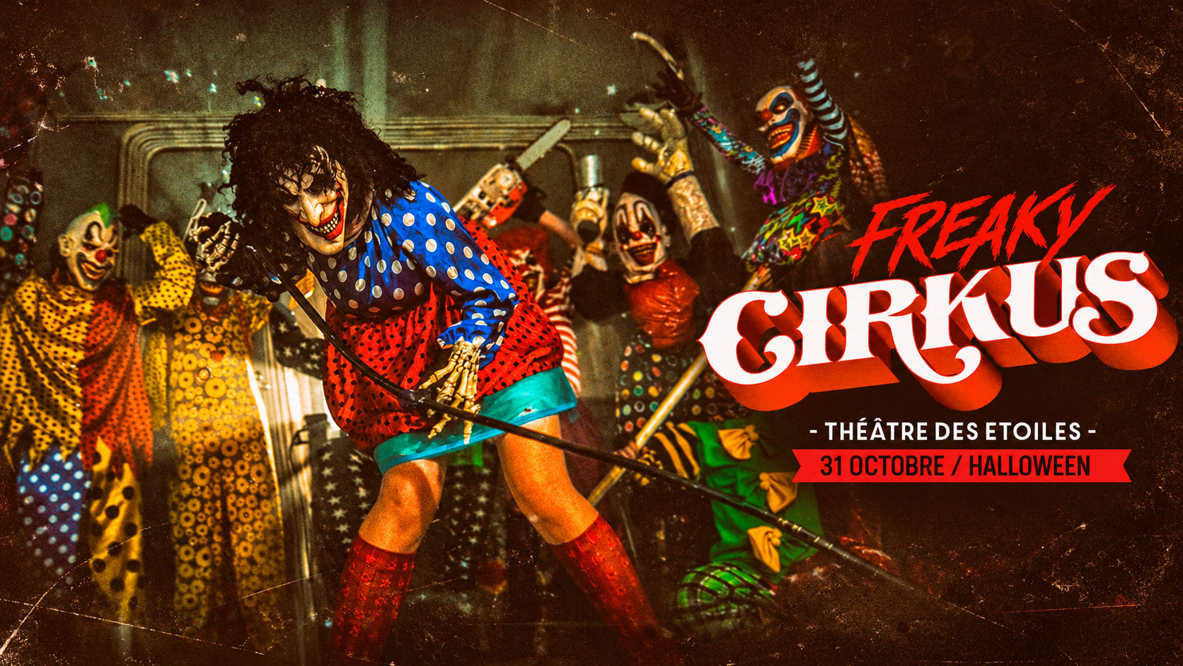 Freaky Cirkus Halloween # Samedi 31 Oct Cover