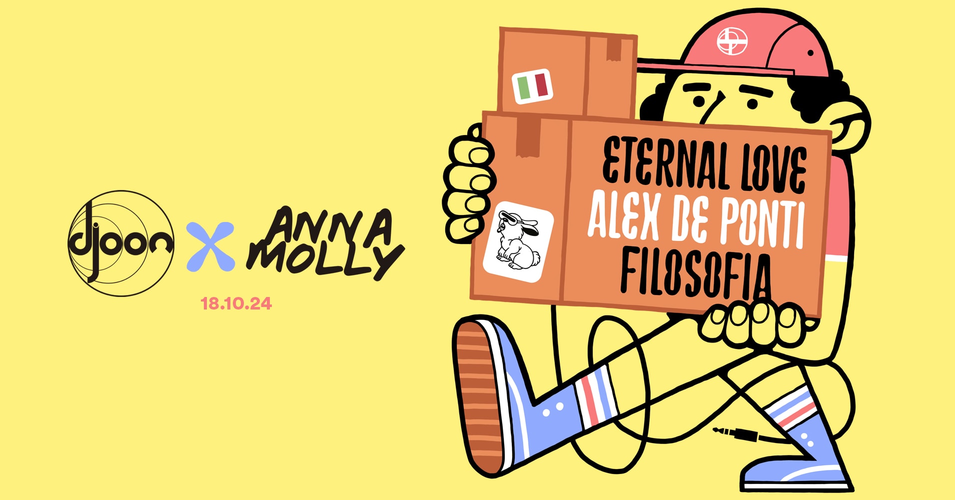 Djoon X Anna Molly: Eternal Love, Alex De Ponti, Filosofia Cover