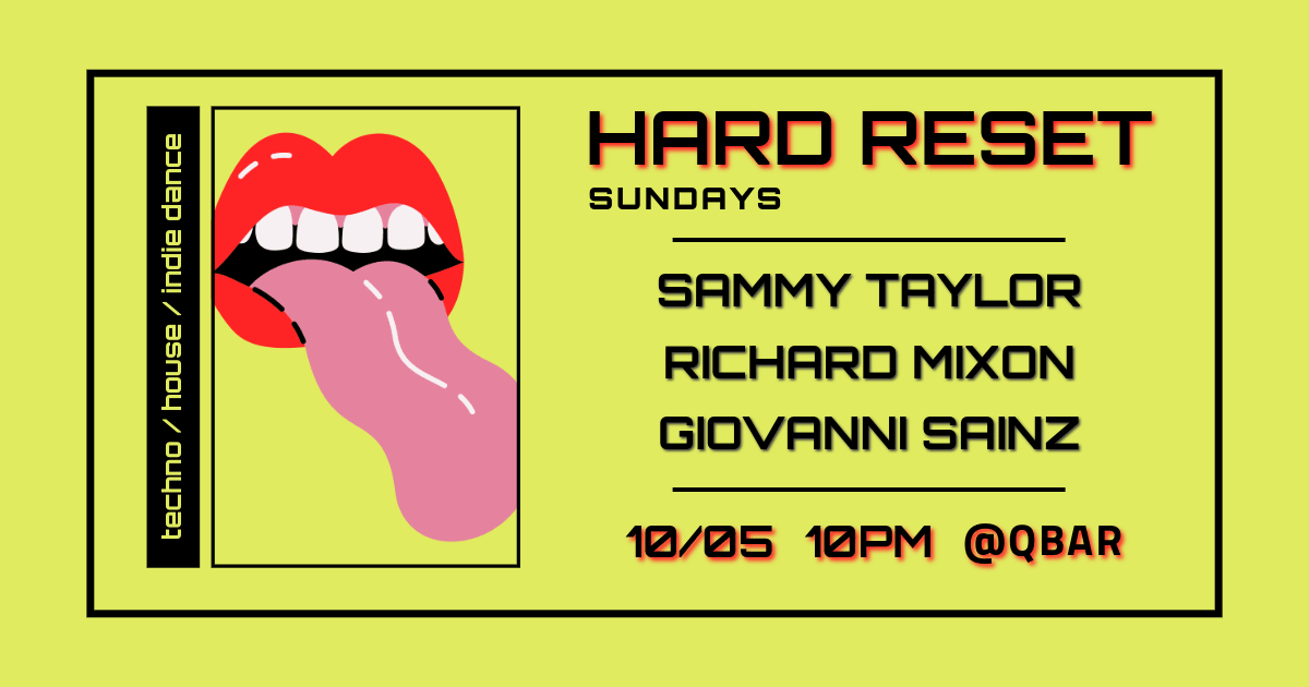 Hard Reset: Sammy Taylor, Richard Mixon, Giovanni Sainz Cover