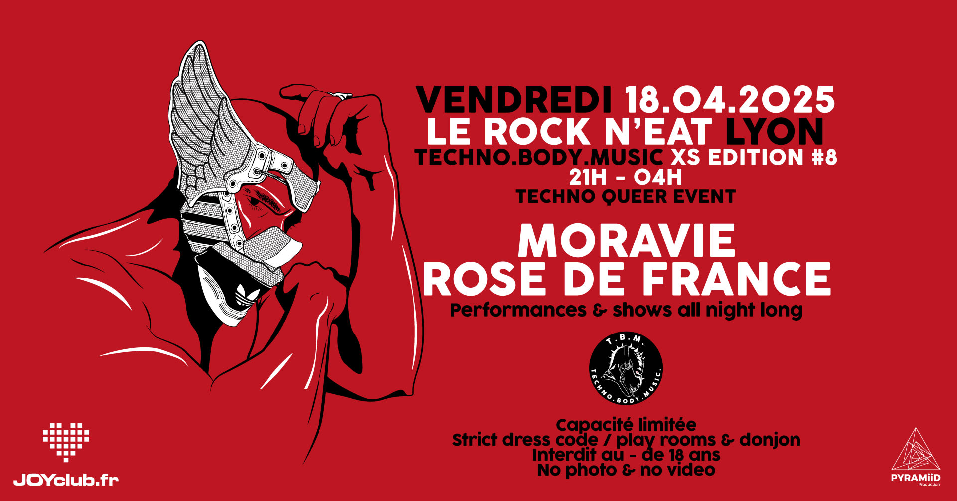 Tbm Xs #8 (Rock N Eat, Lyon) : Moravie - Rose De France Cover