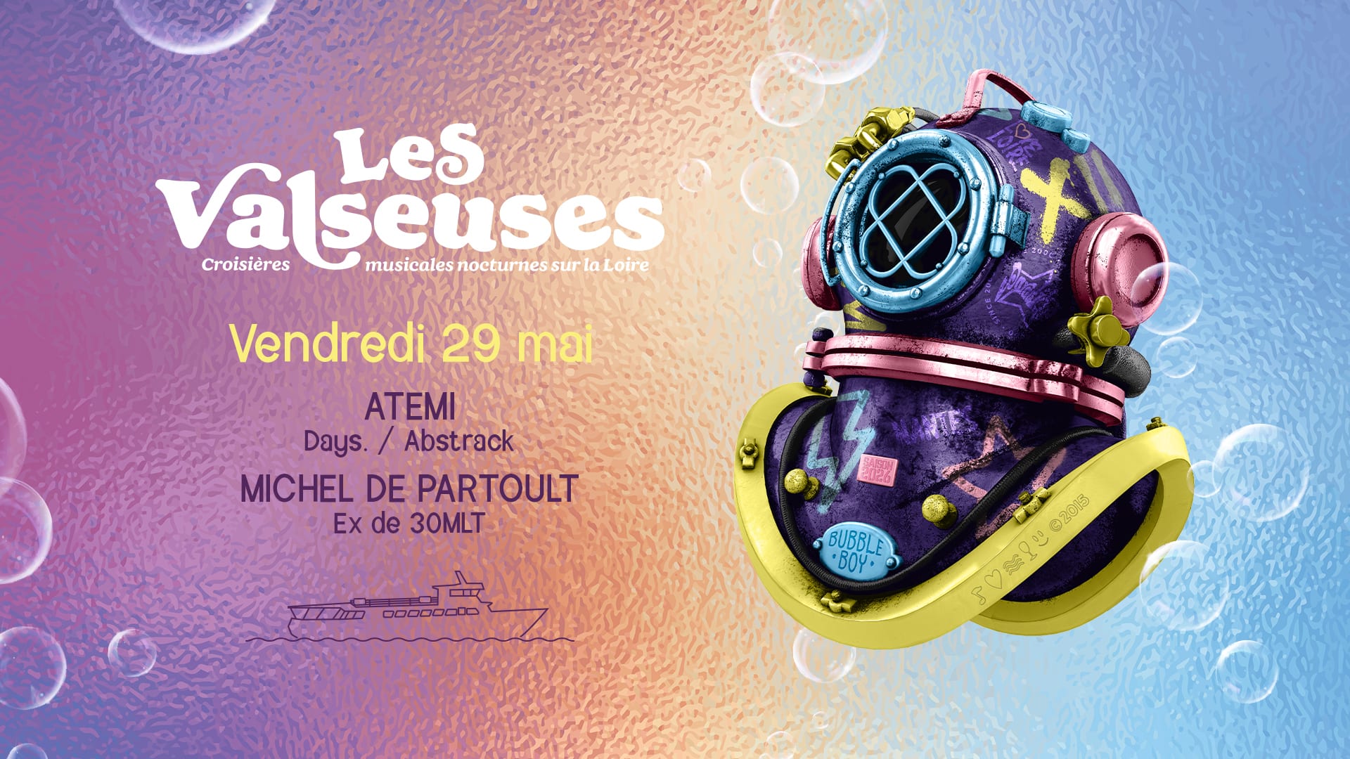 Les Valseuses • Atemi • Michel De Partoult Cover