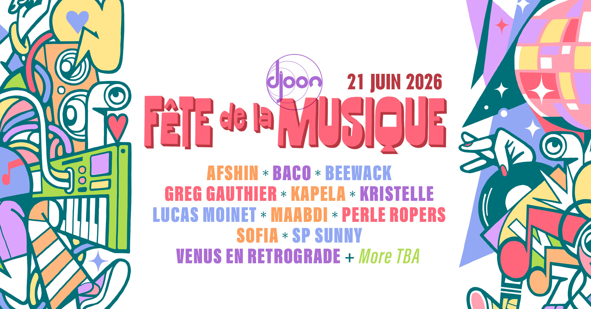 Fête De La Musique 2026 Au Djoon Cover