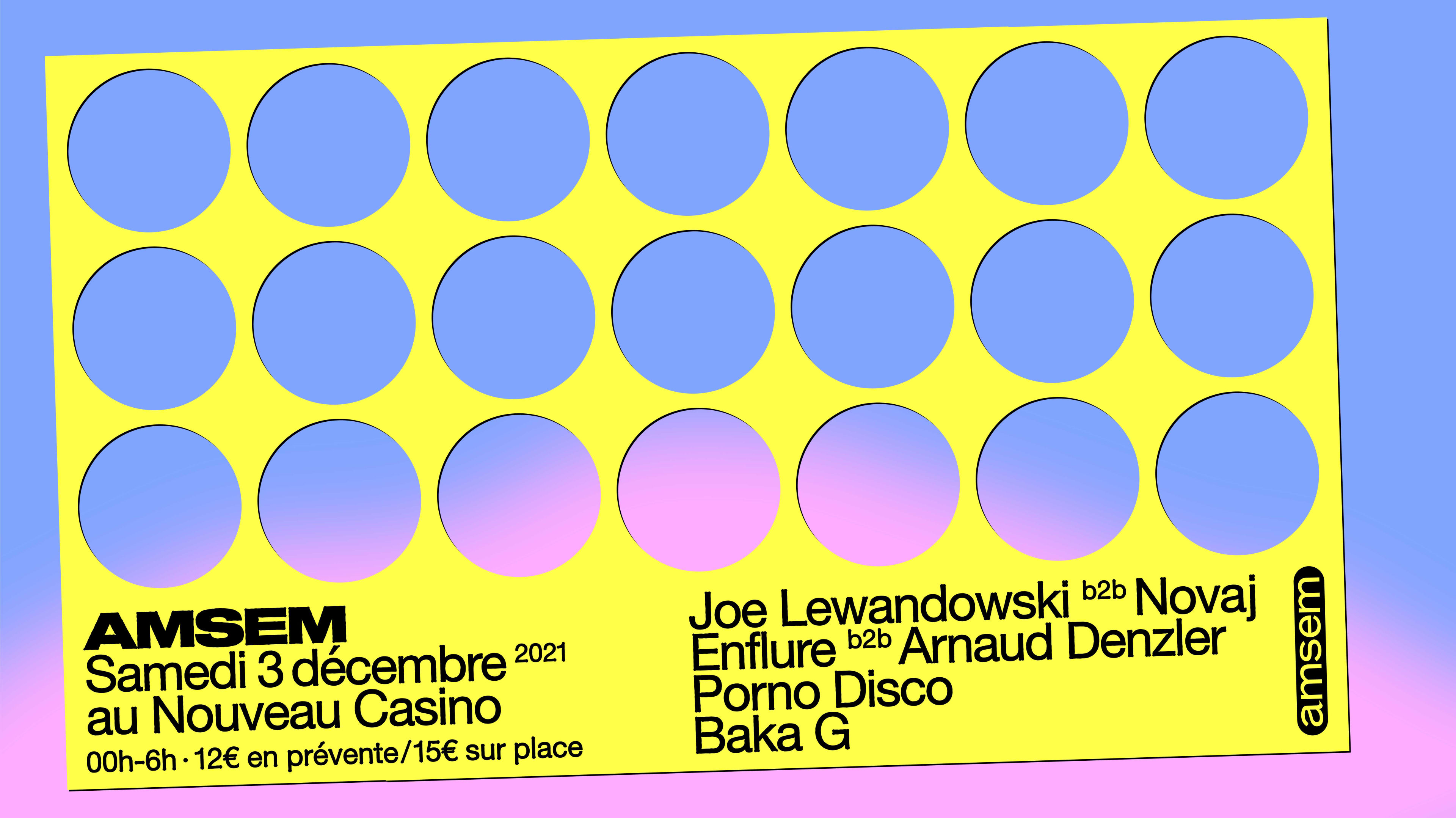 Amsem Family Invite : Novaj / Baka G / Porno Disco Cover