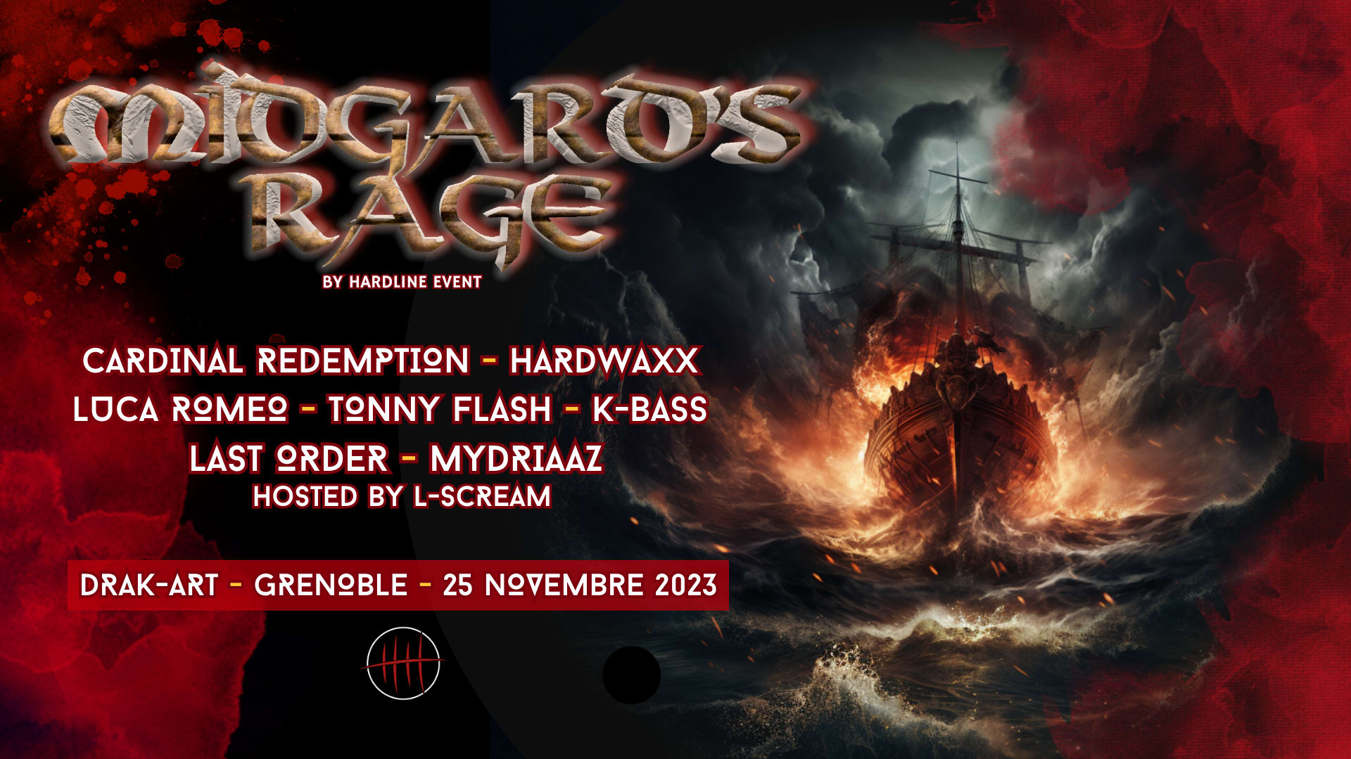 Midgard's Rage By Hardline Event Cover