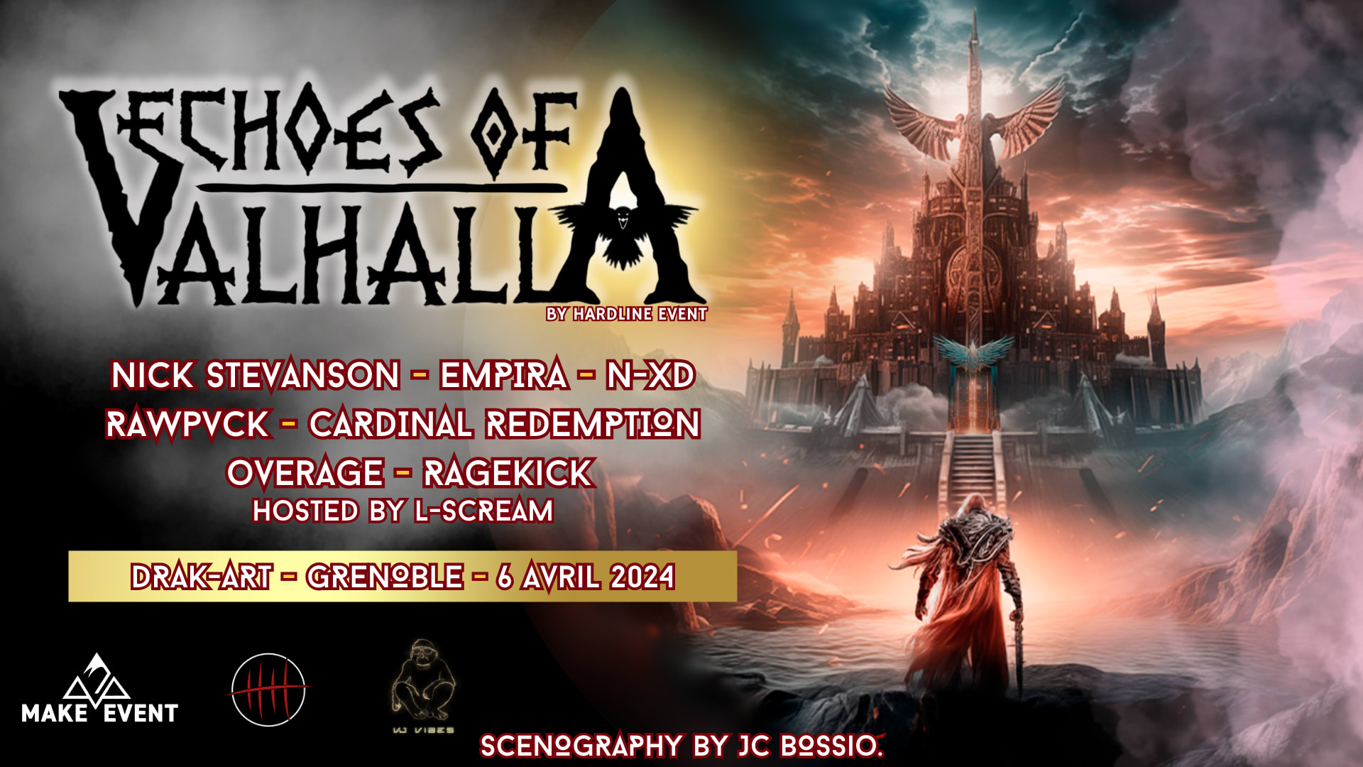 Echoes Of Valhalla By Hardline Event Cover