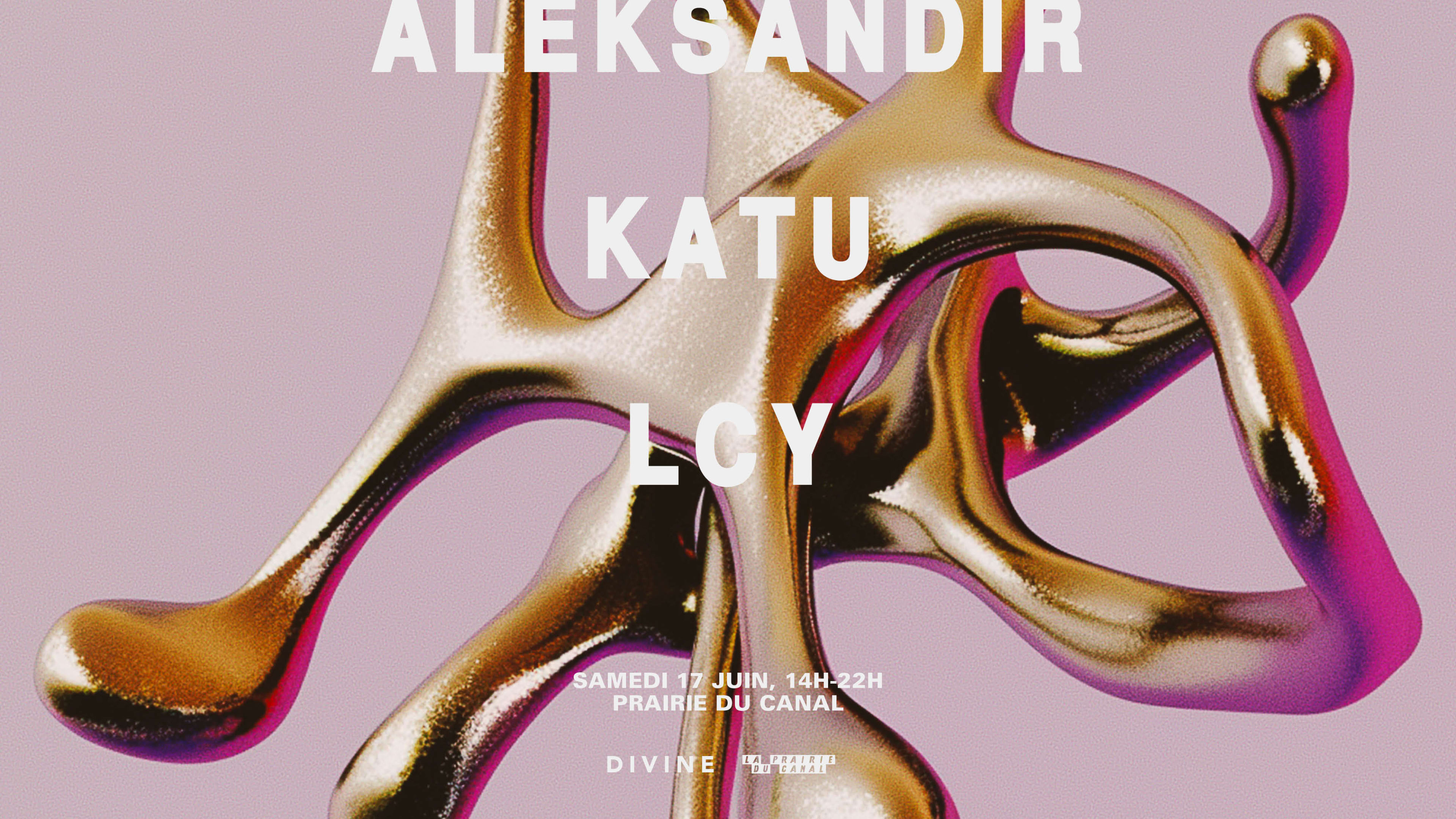 Open Air Divine À La Prairie : Aleksandir + Katu + Lcy Cover