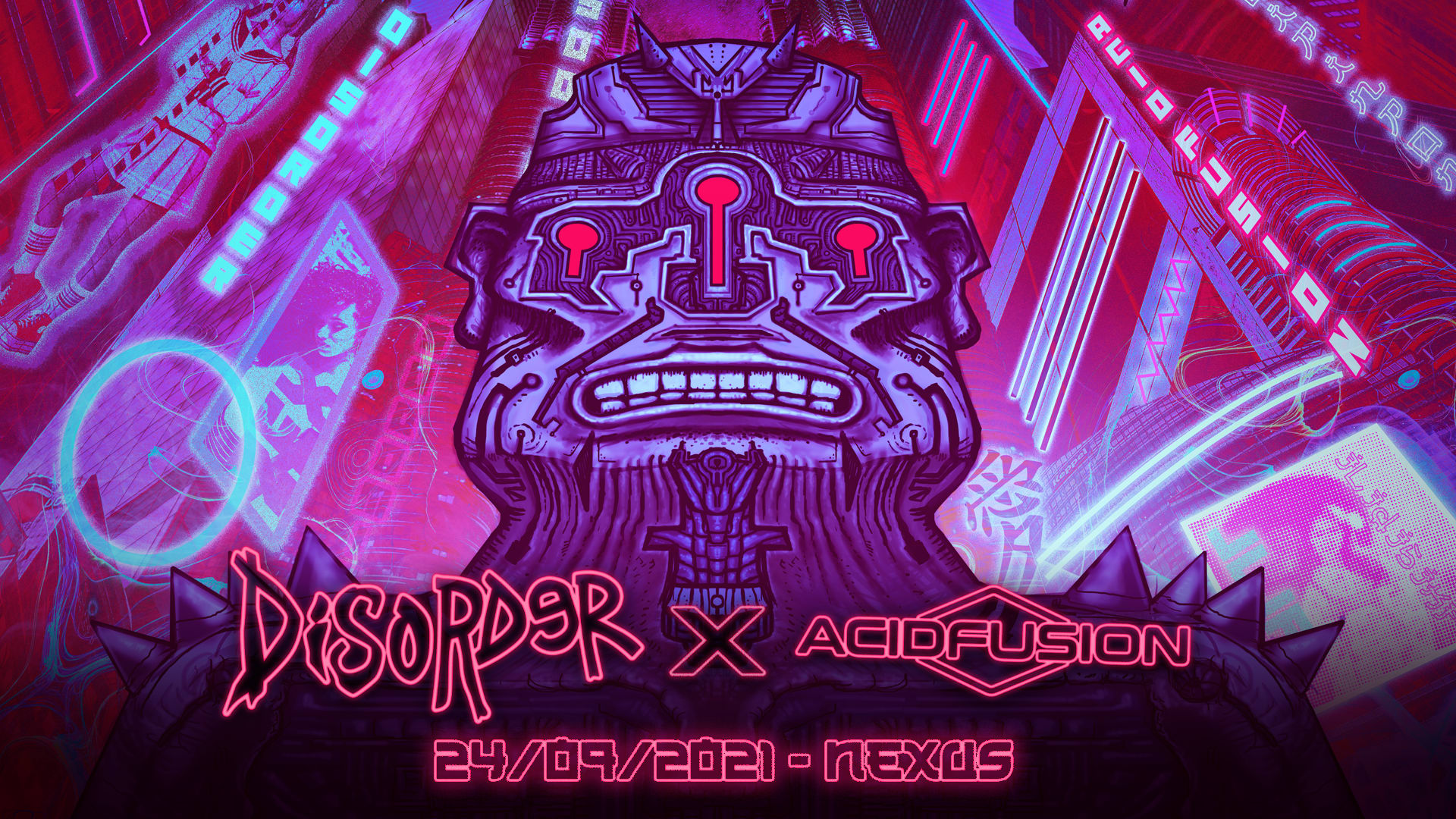 Disorder X Acid Fusion Cover