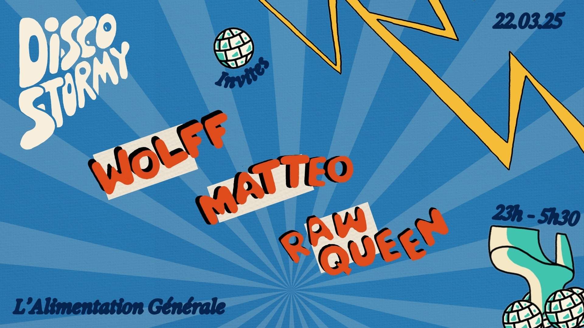Discostormy W/ Wolff, Matteo & Raw Queen Cover