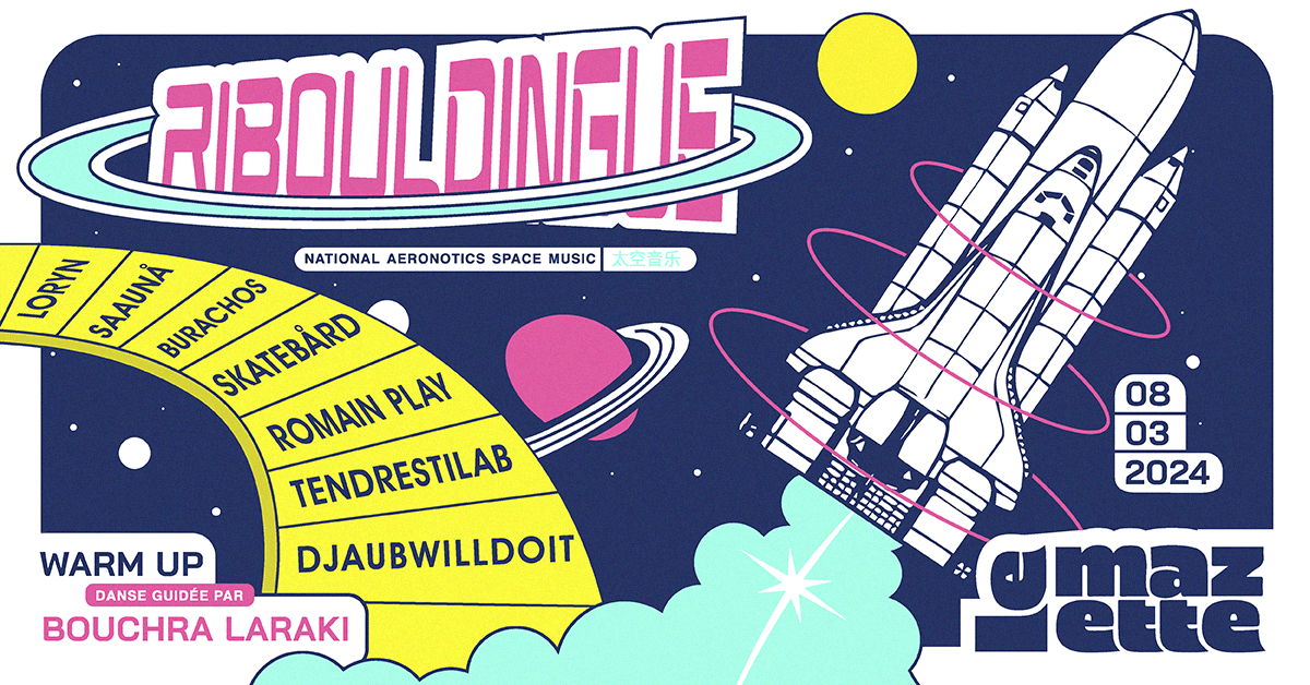 La Ribouldingue • Loryn, Skatebård, Romain Play & More Cover