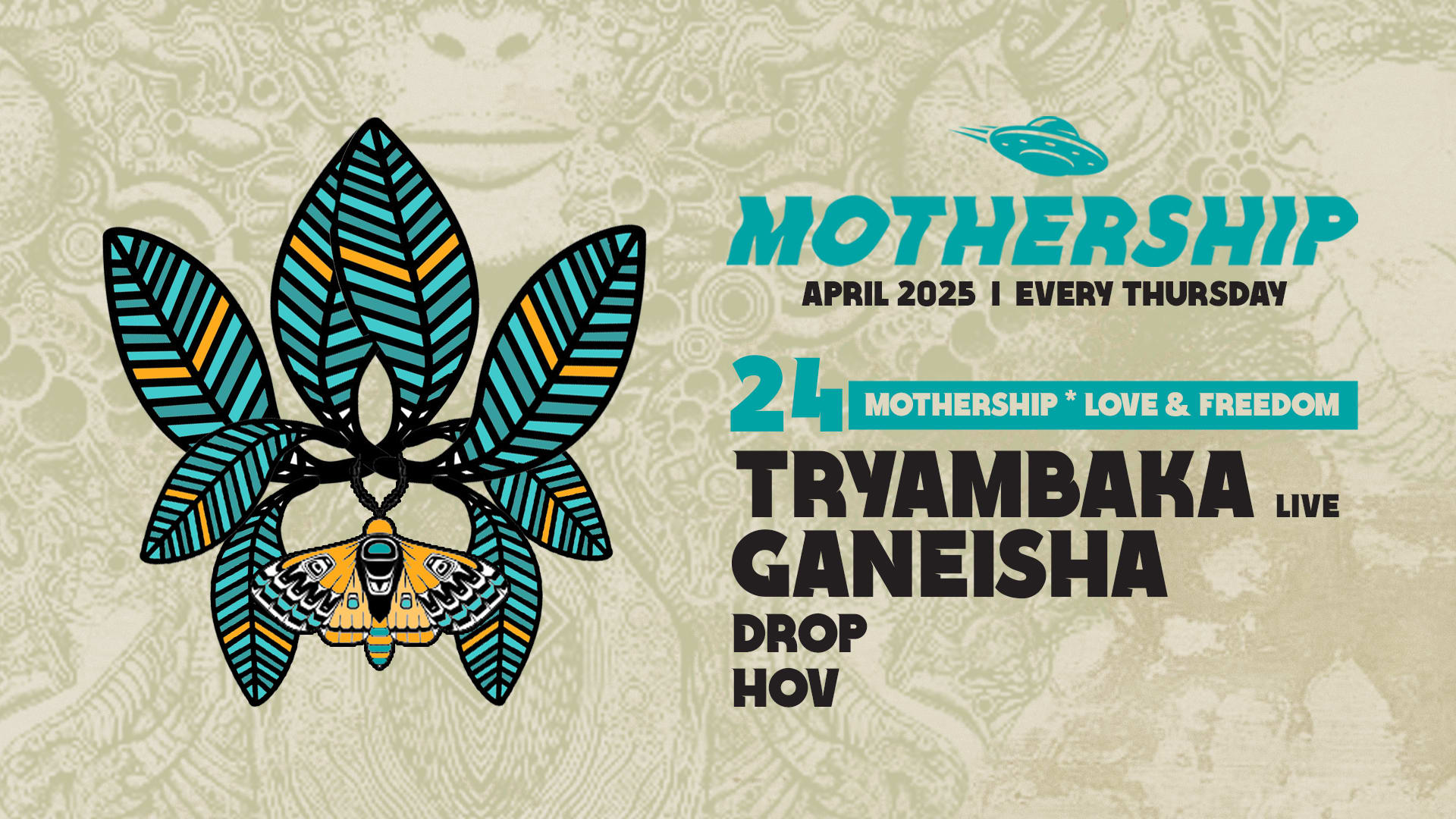 Mothership Love & Freedom Cover