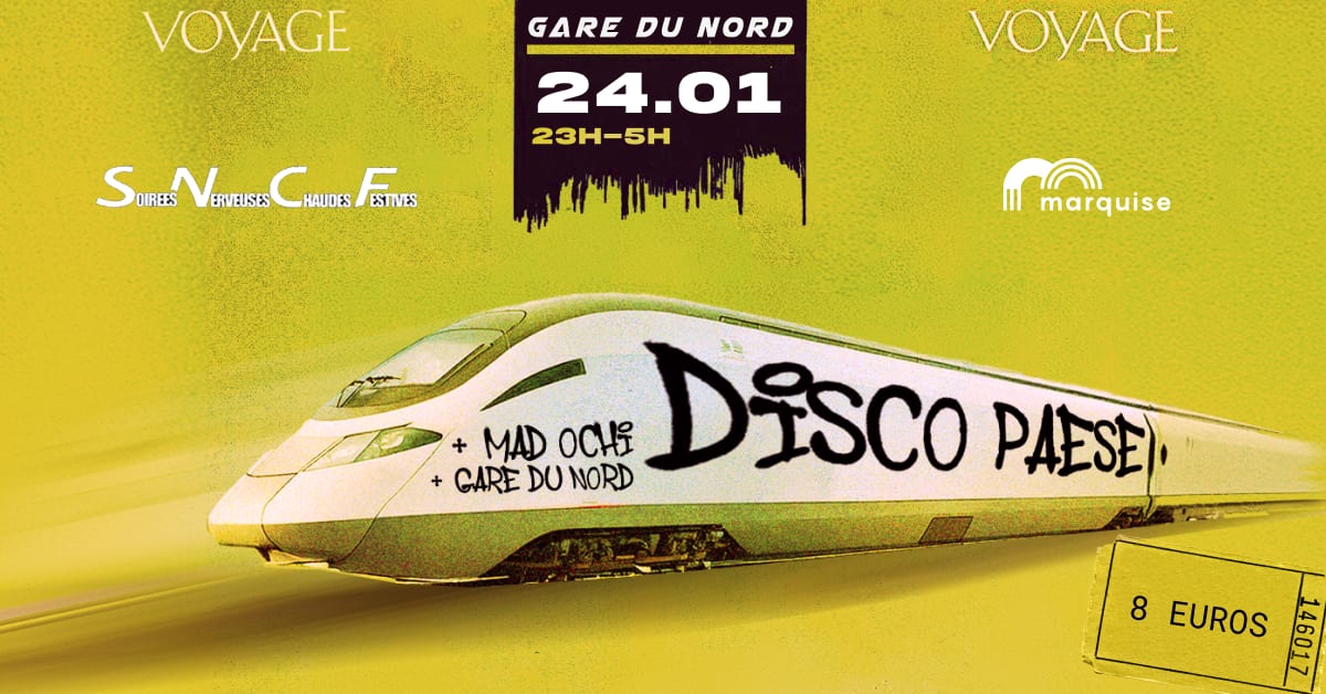 Voyage Voyage Avec Discopaese Et Mad Ochi Cover