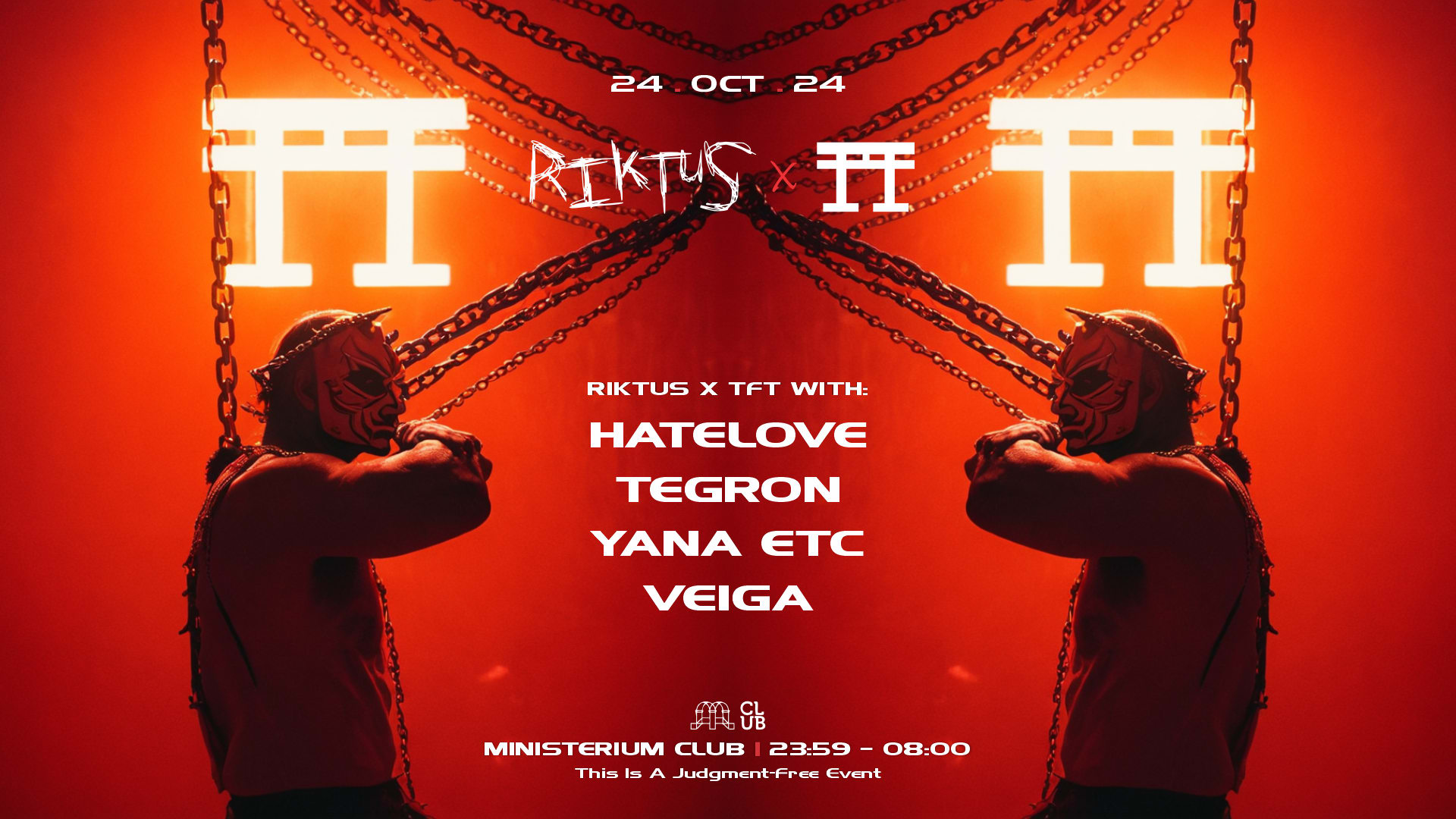 Riktus X Tft With Hatelove, Yana Etc, Tegron And Veiga Cover