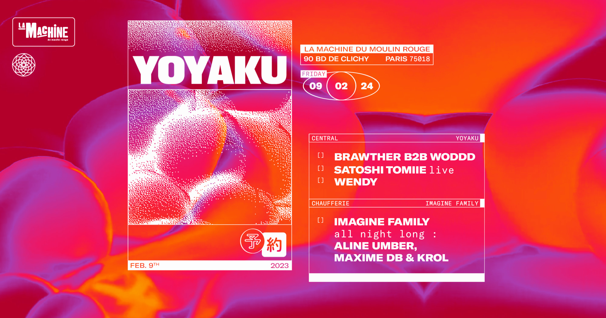 Yoyaku : Satoshi Tomiie, Brawther, Woddd + Imagine Family Cover
