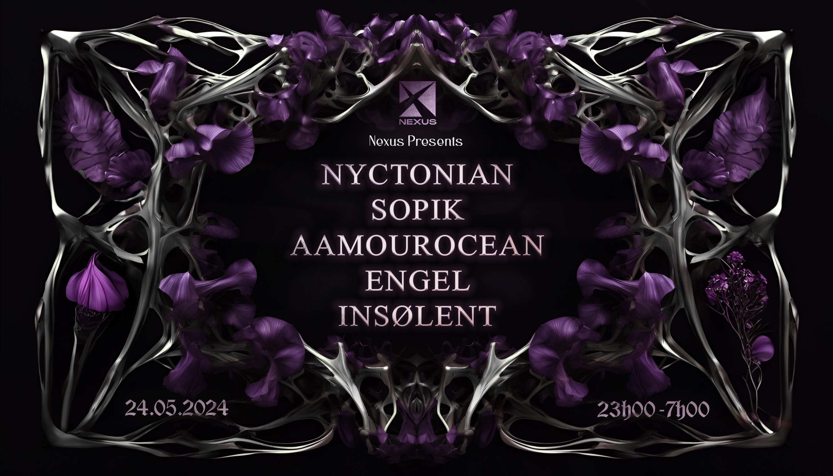 Nexus : Nyctonian | Sopik | Aamourocean | Engel | Insølent Cover