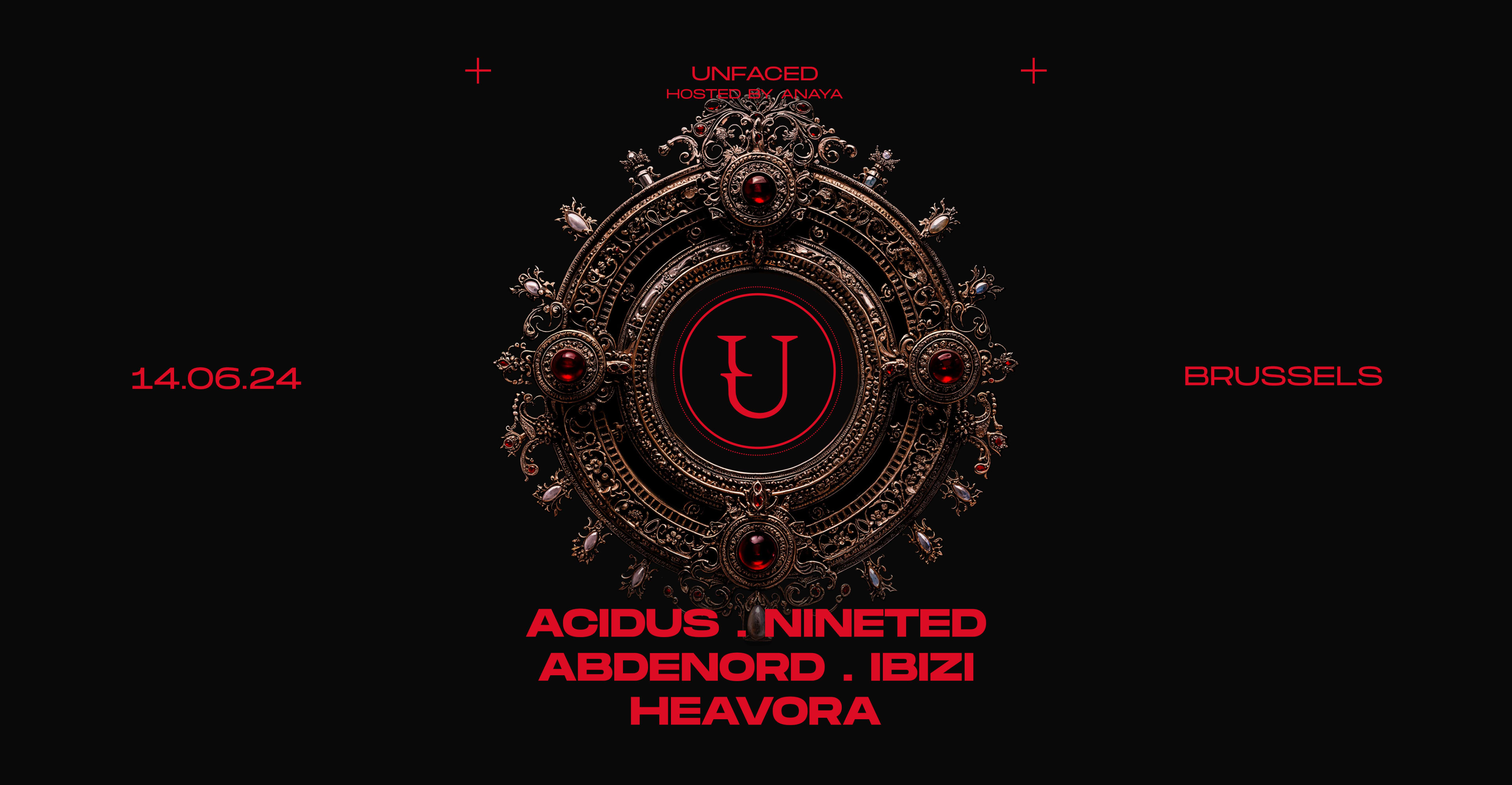 Unfaced W/ Acidus, Nineted & More [Hosted By Anaya] Cover