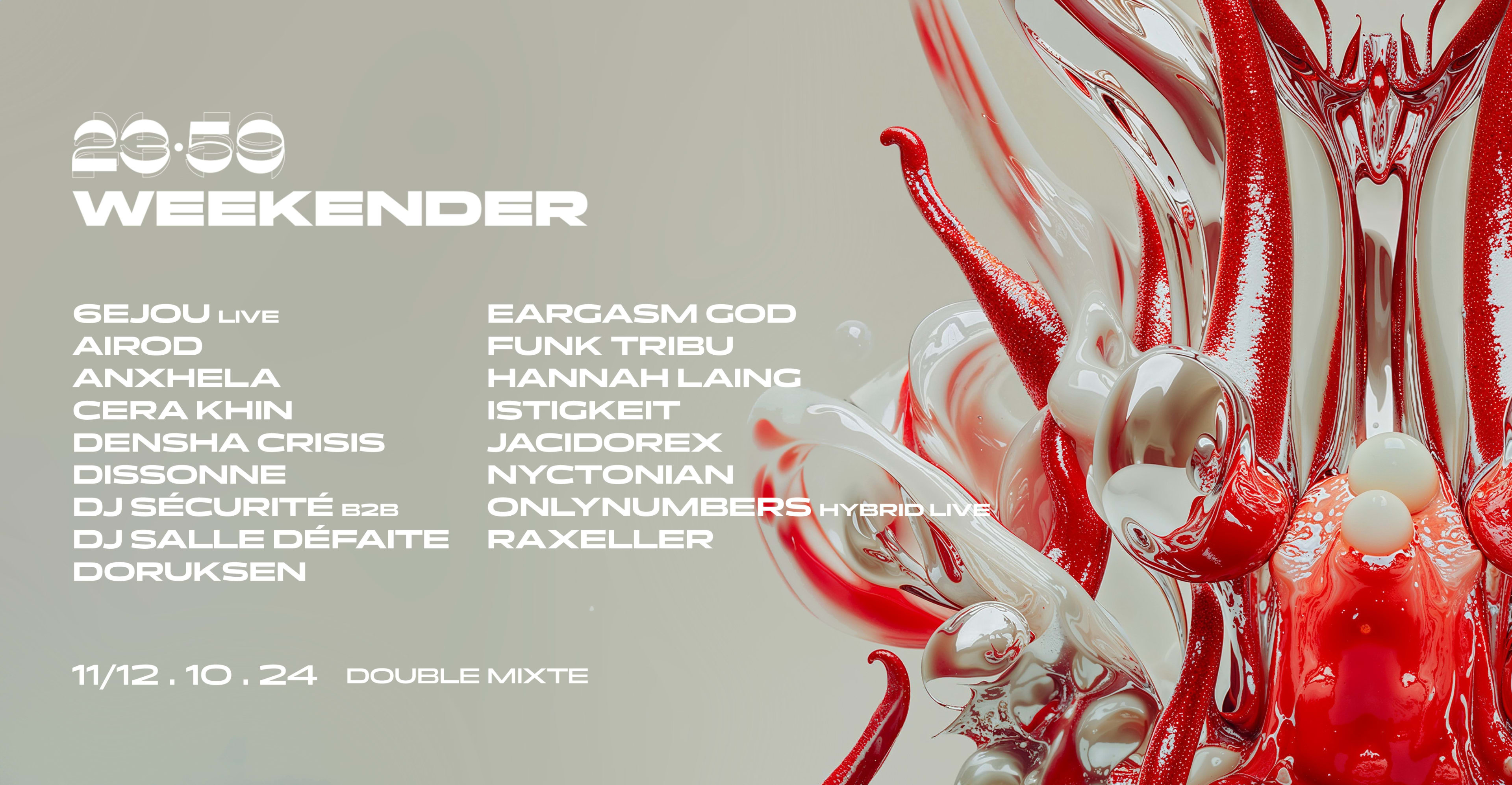 23:59 Weekender Cover