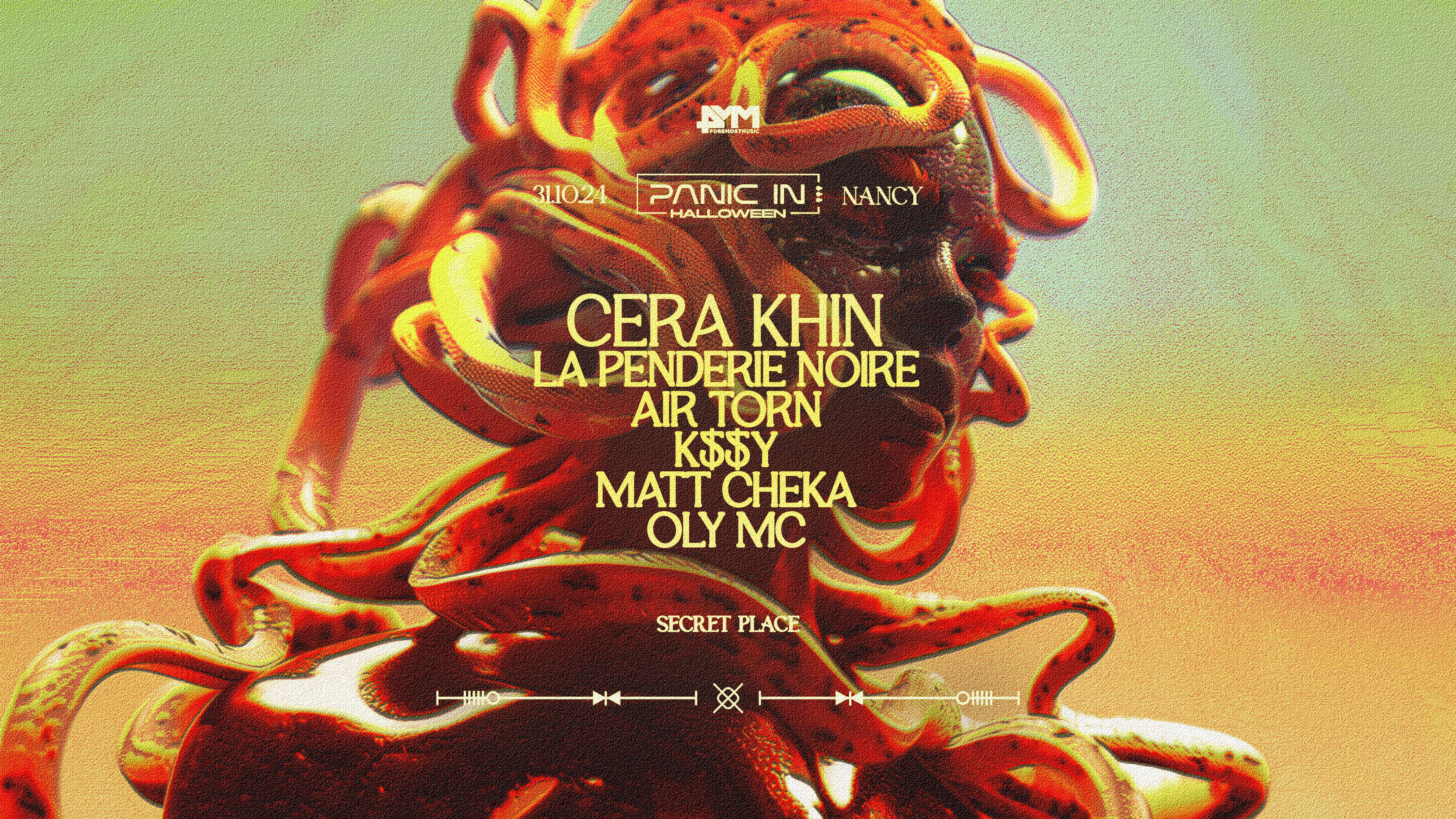 Panic In... Halloween W/ Cera Khin  & La Penderie Noire Cover