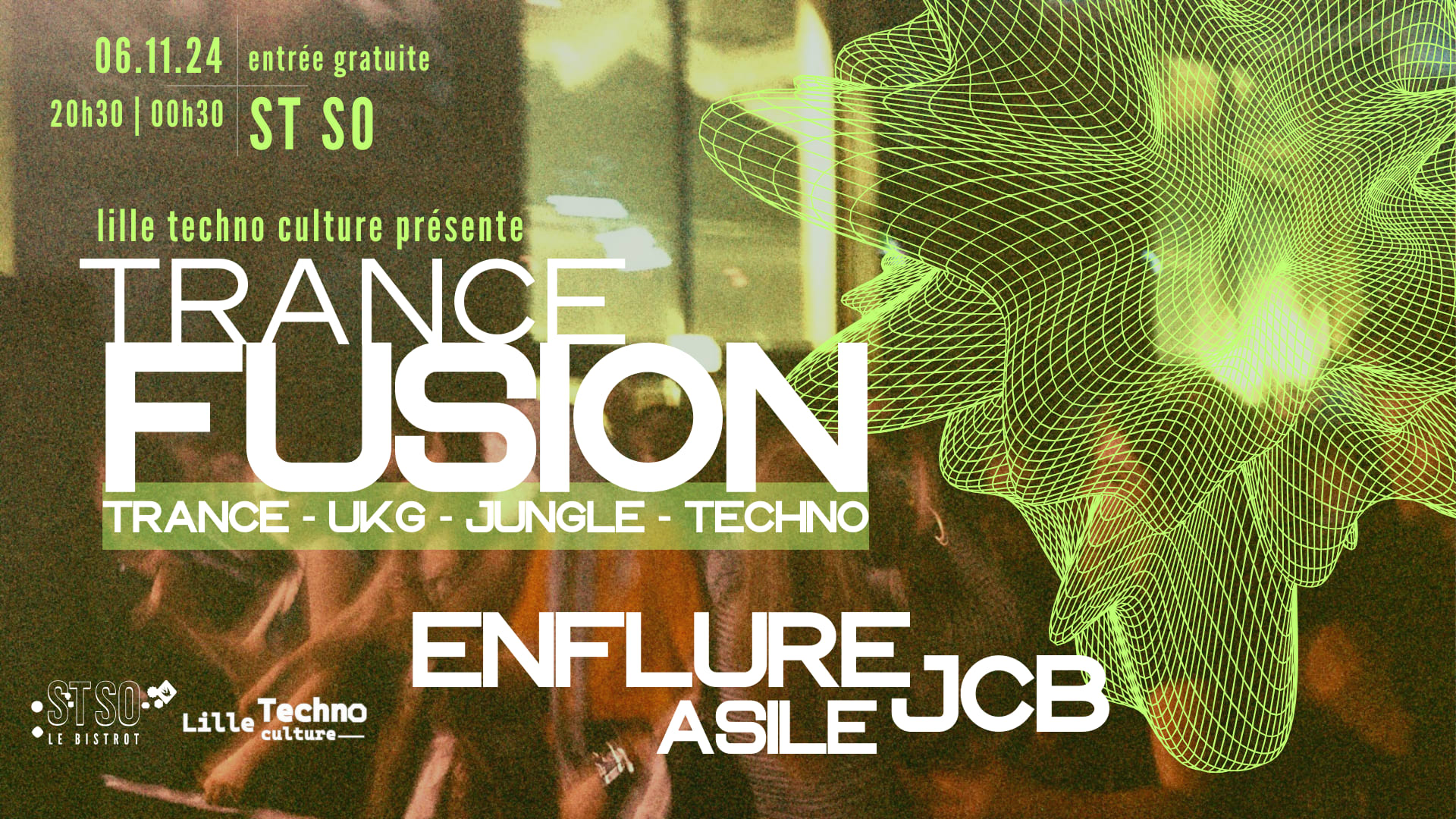 Trance Fusion | Lille Techno Culture Cover