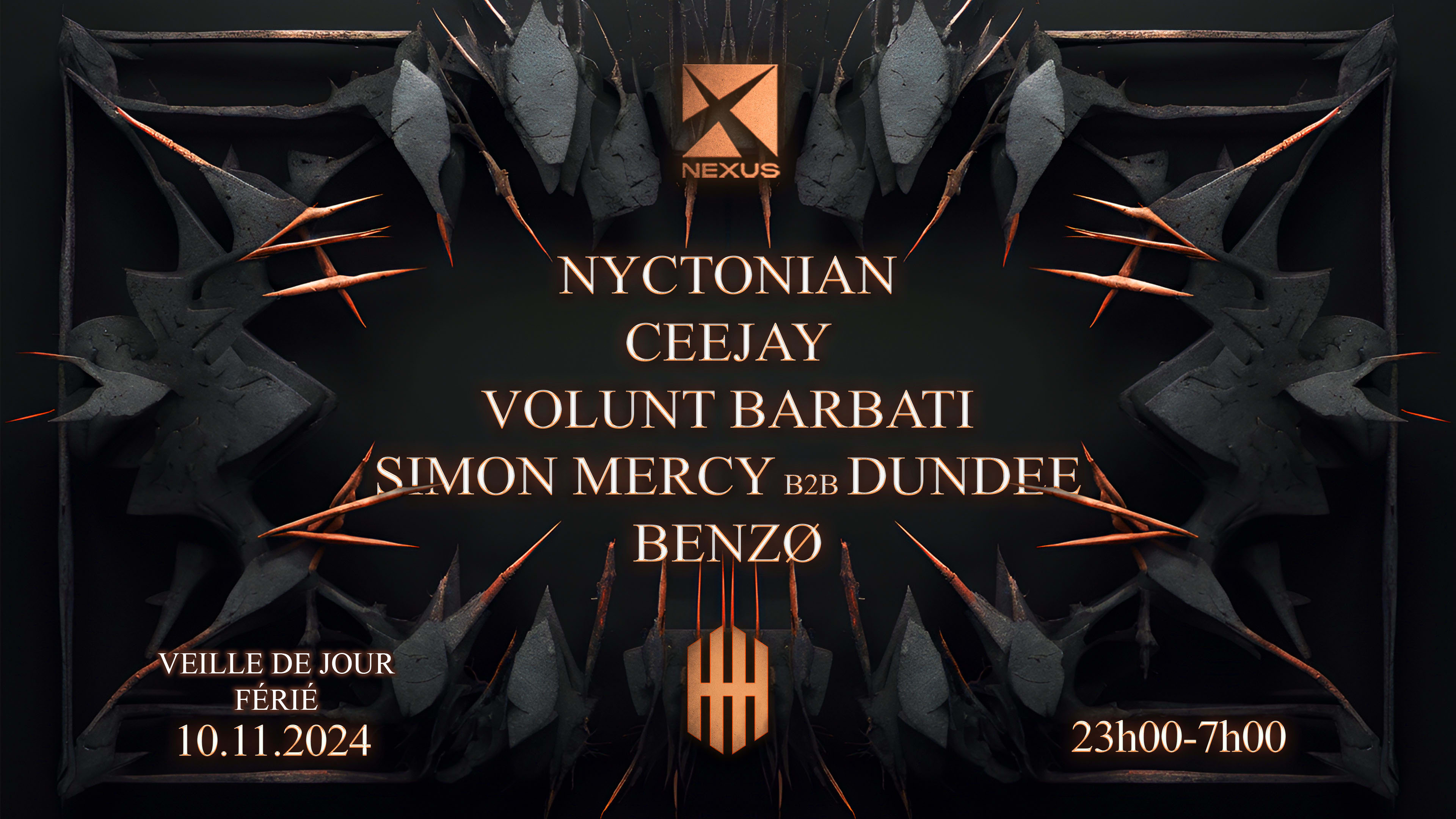 Nexus X Hhh : Nyctonian | Ceejay | Volunt Barbati & More Cover
