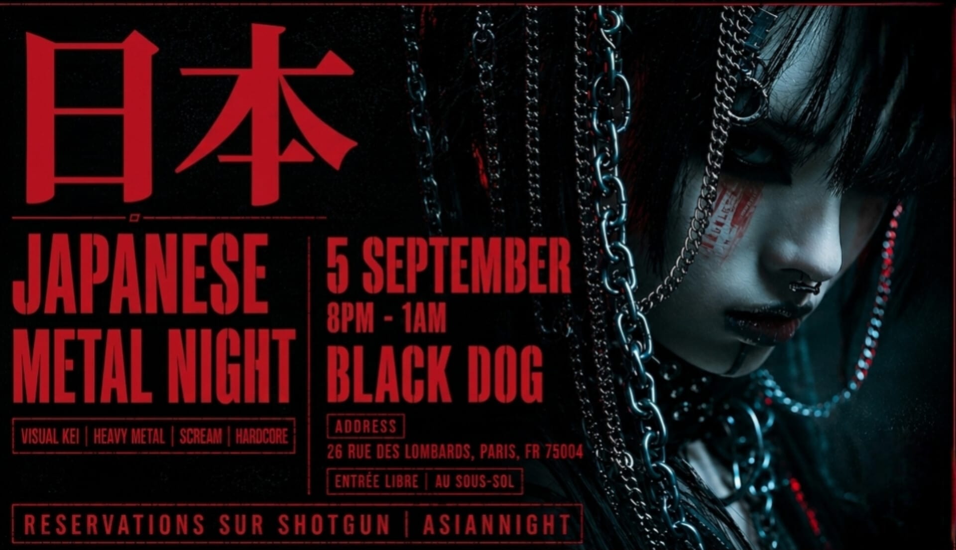 Japanese Metal Night Cover