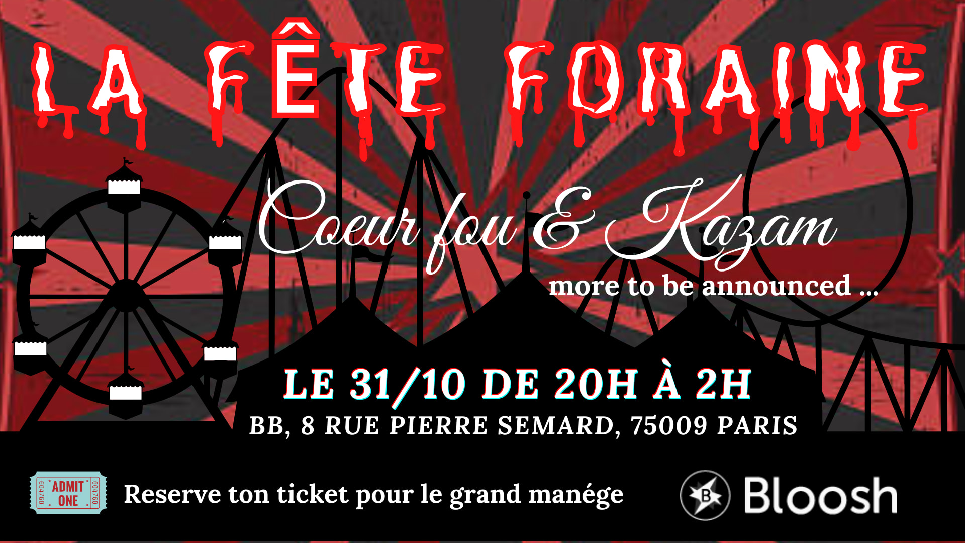 La Fête Foraine Cover
