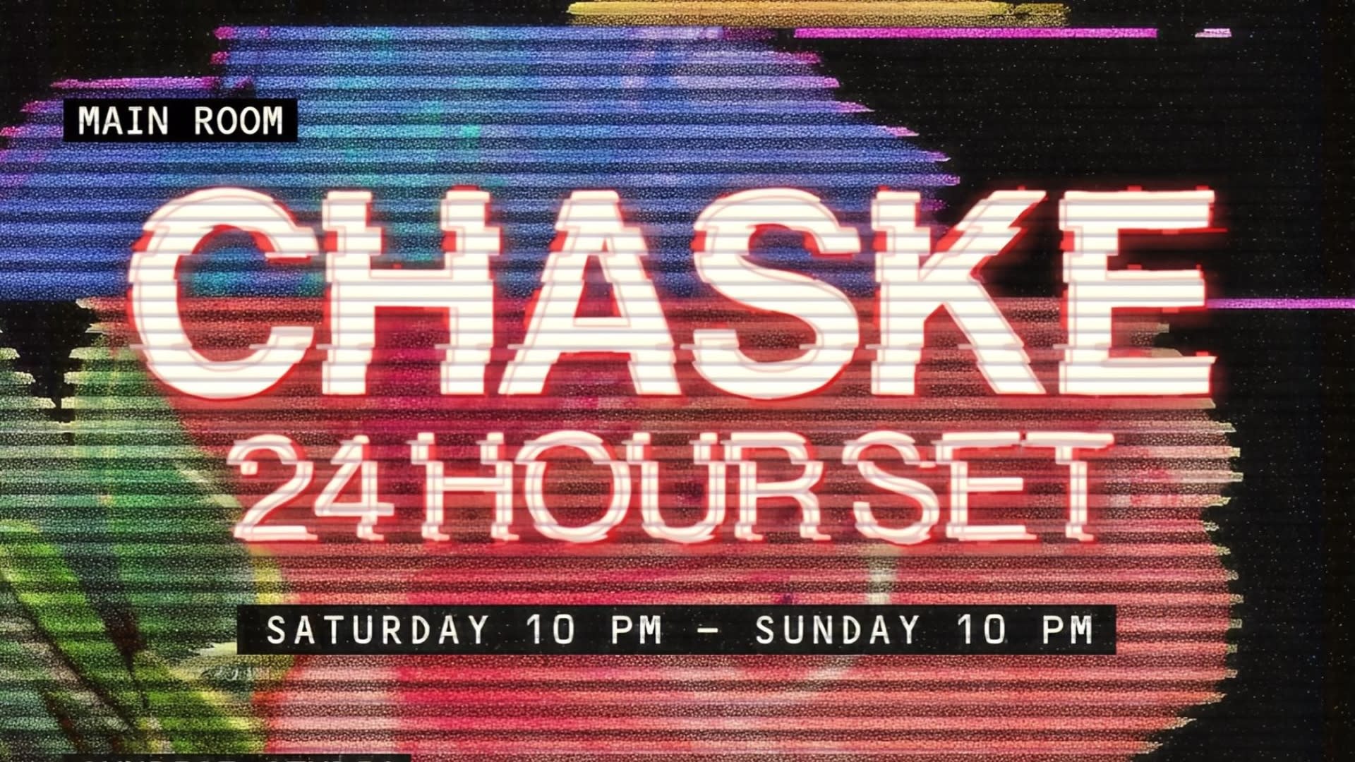 Chaske 24 Hour Dj Marathon For Charity Cover