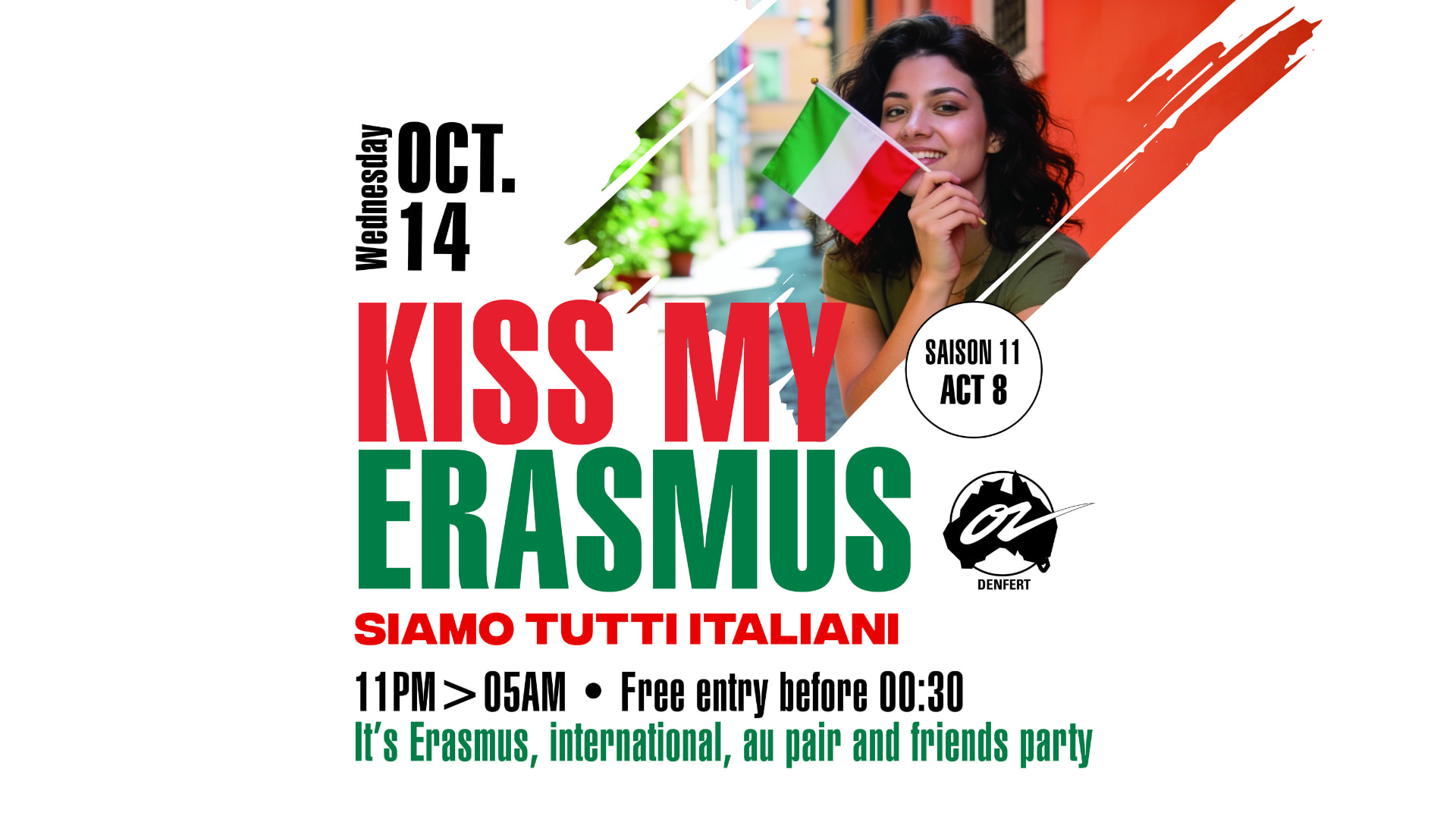 Kiss My Erasmus - 14.10.26 Cover