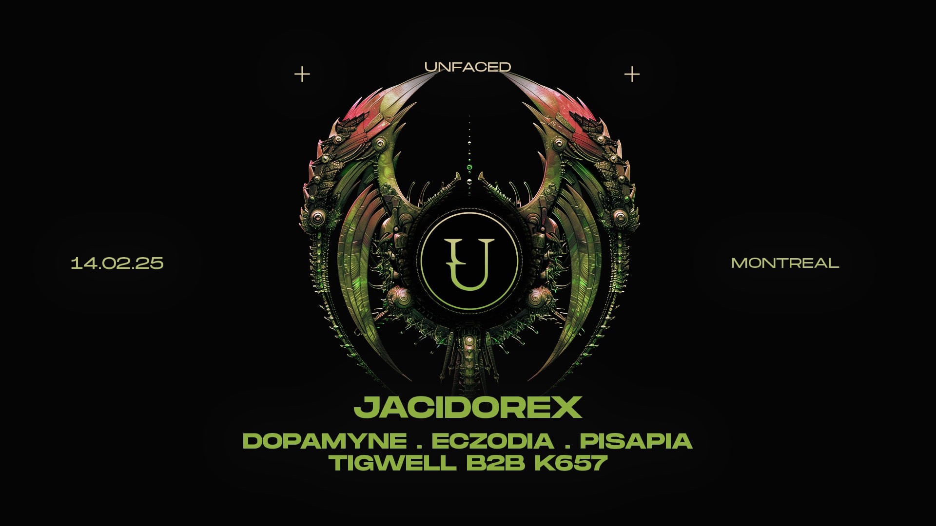 Unfaced W/ Jacidorex, Eczodia, Pisapia & More Cover