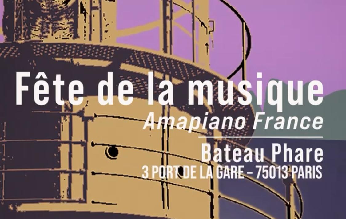 Amapiano France / 21.06 / Bateau Phare Cover
