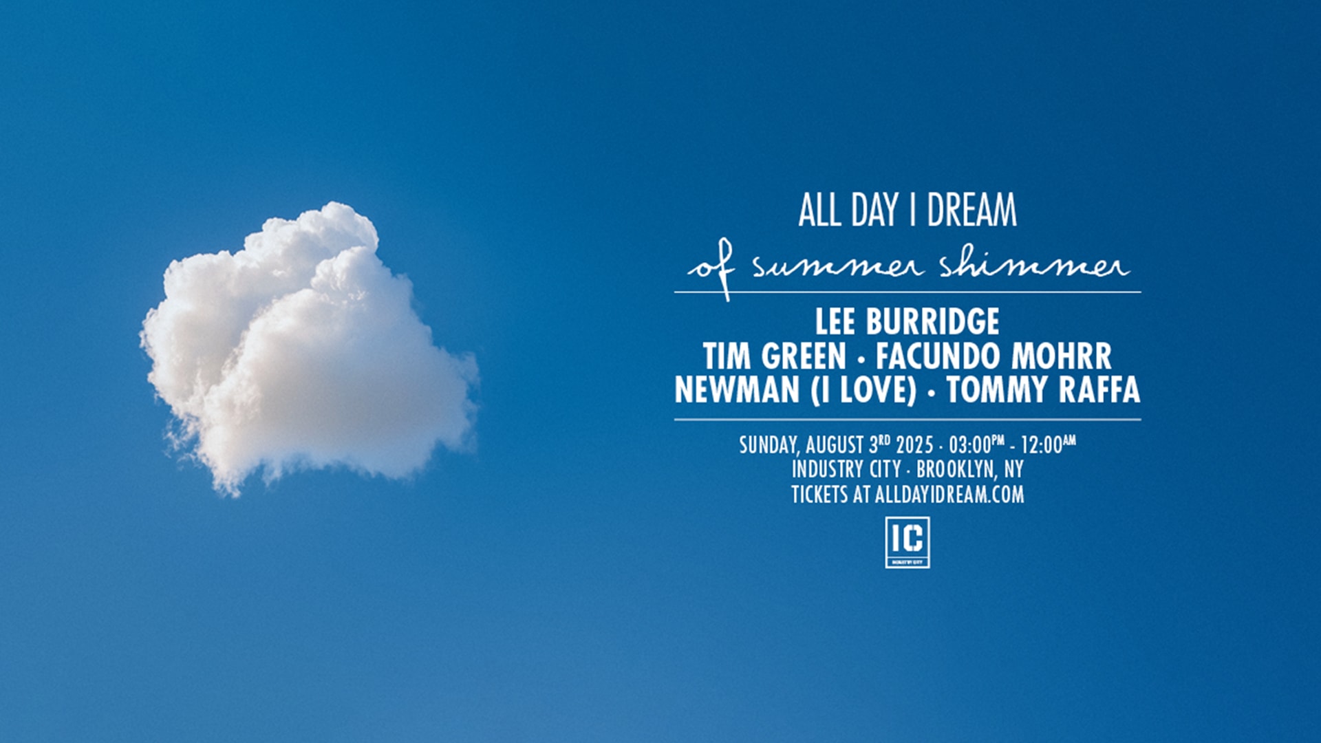 All Day I Dream Of Summer Shimmer Cover