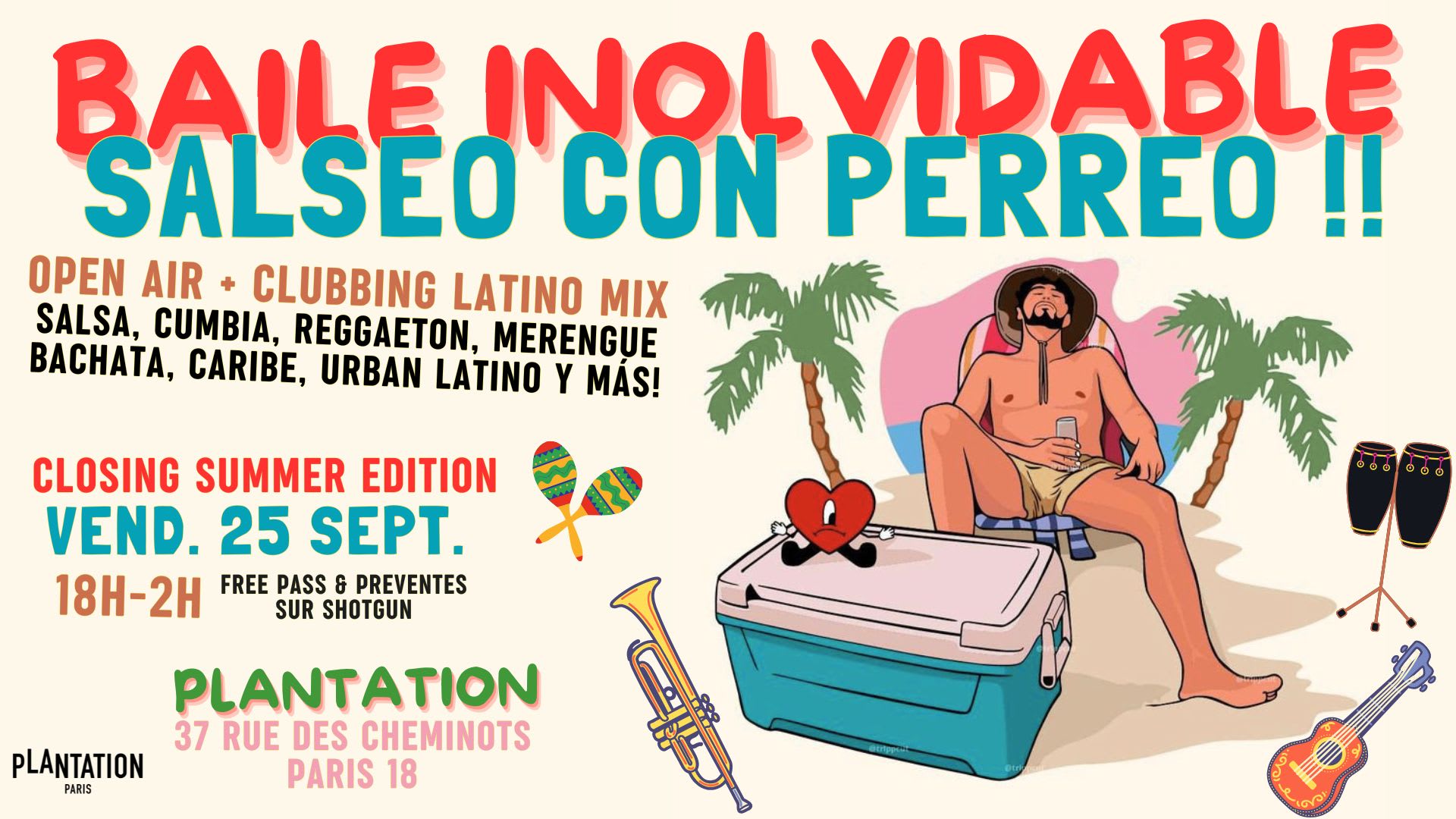Baile Inolvidable - Soirée Latino MIX Salseo Con Perreo ! Cover