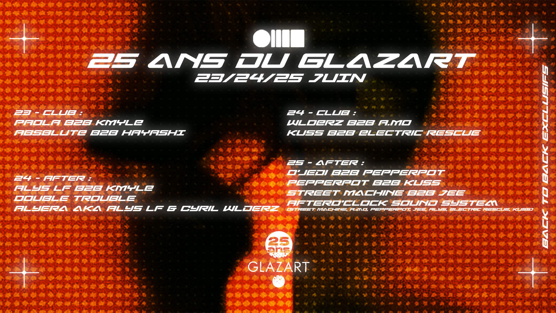 Glazart : 25 Years Anniversary (Club + After) Cover