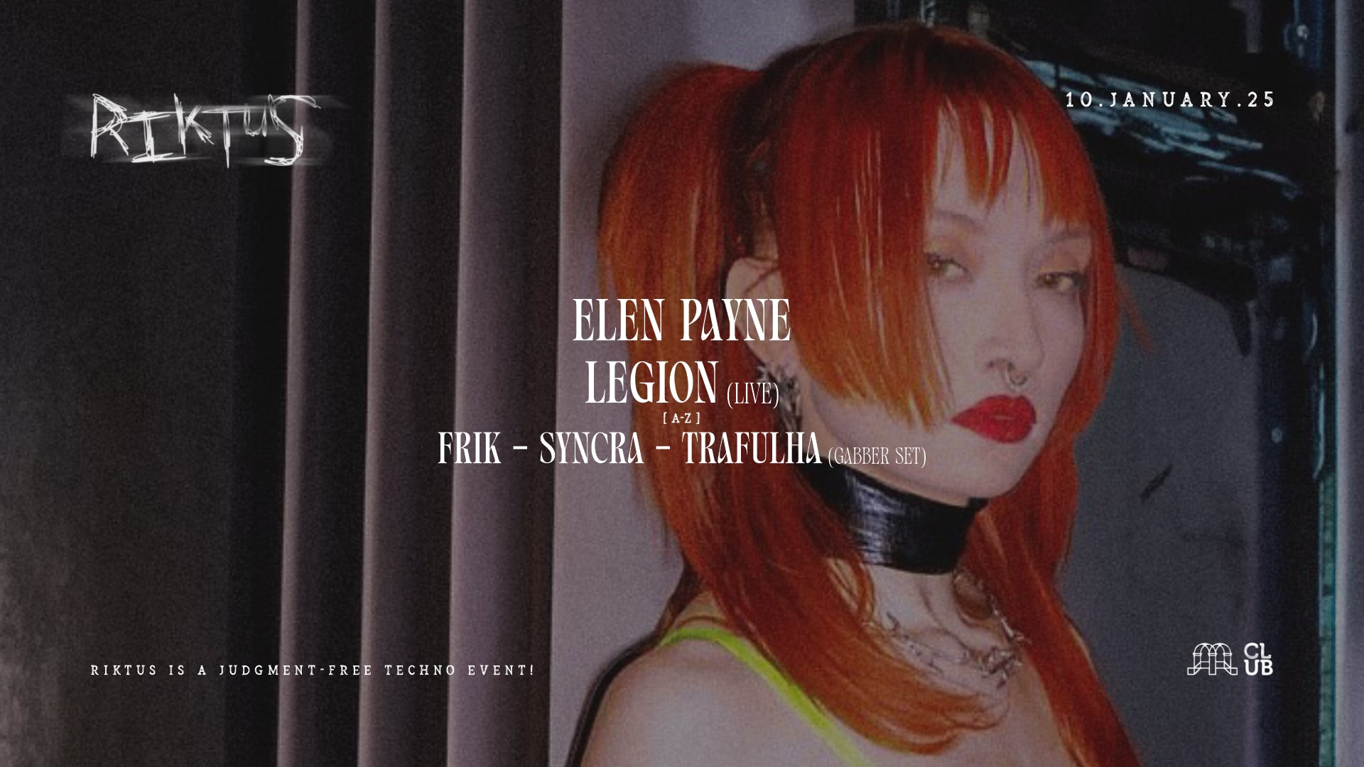 Riktus With Elen Payne (Portugal Debut) + Legiøn (Live) Cover