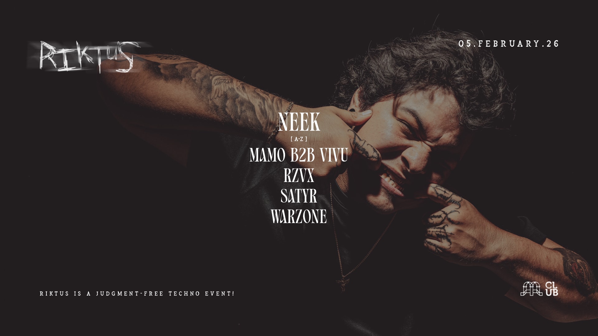 Riktus W/ Neek (Usa/Portugal Debut) Cover