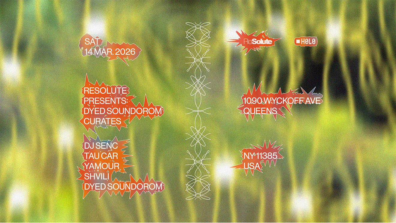 Resolute Presents: Dyed Curates Cover