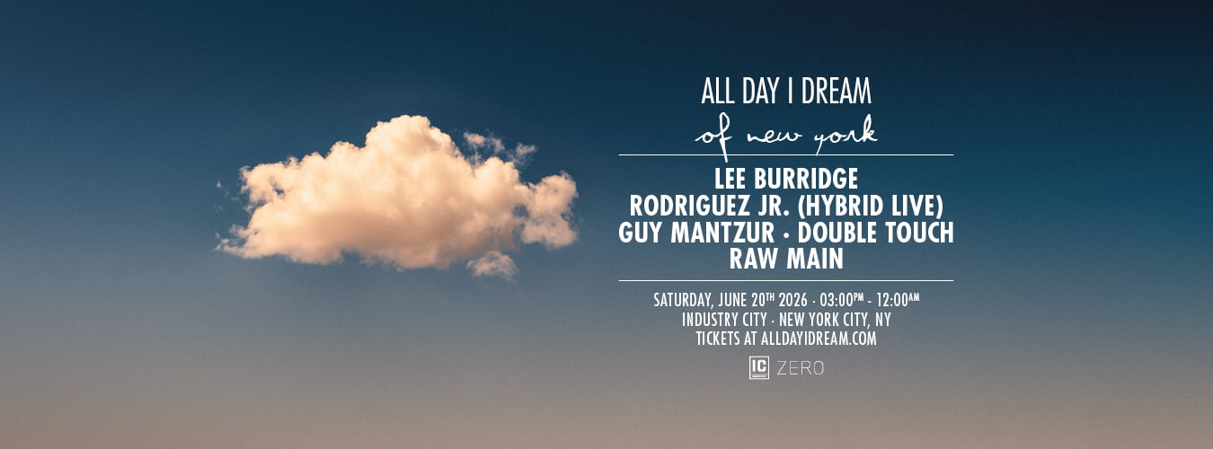 All Day I Dream W/ Lee Burridge Cover